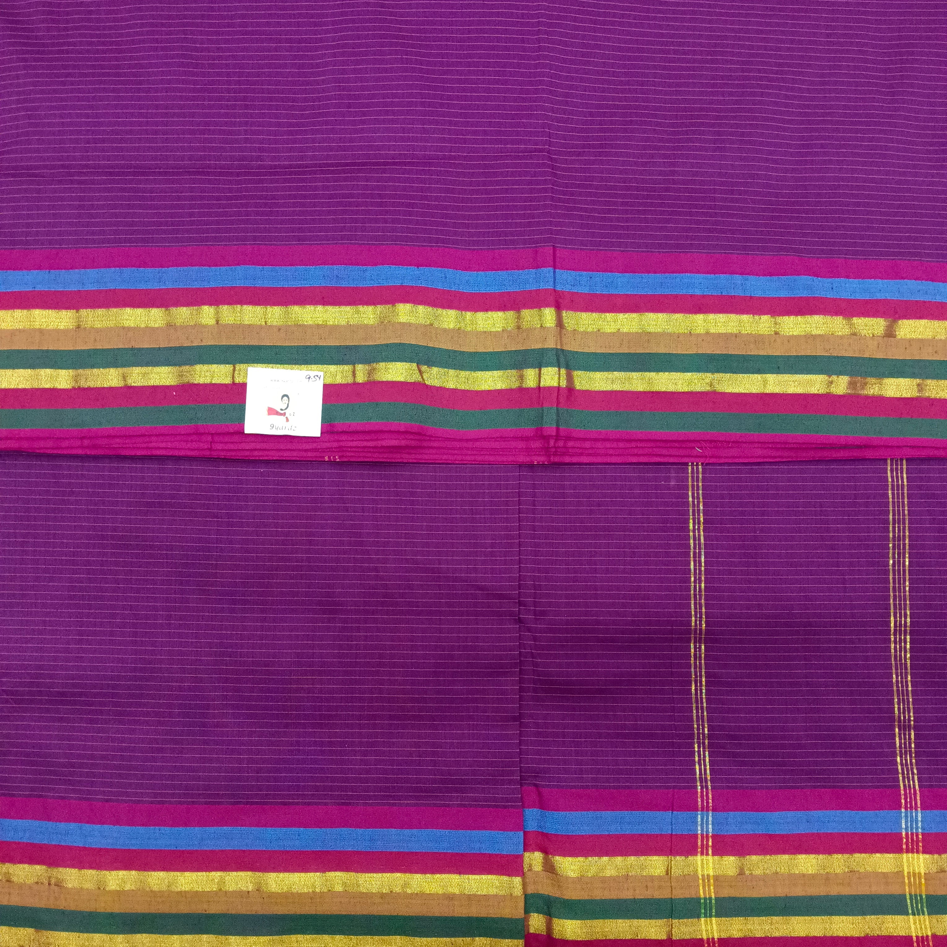 Kalyani Cotton lines 9.5 yards