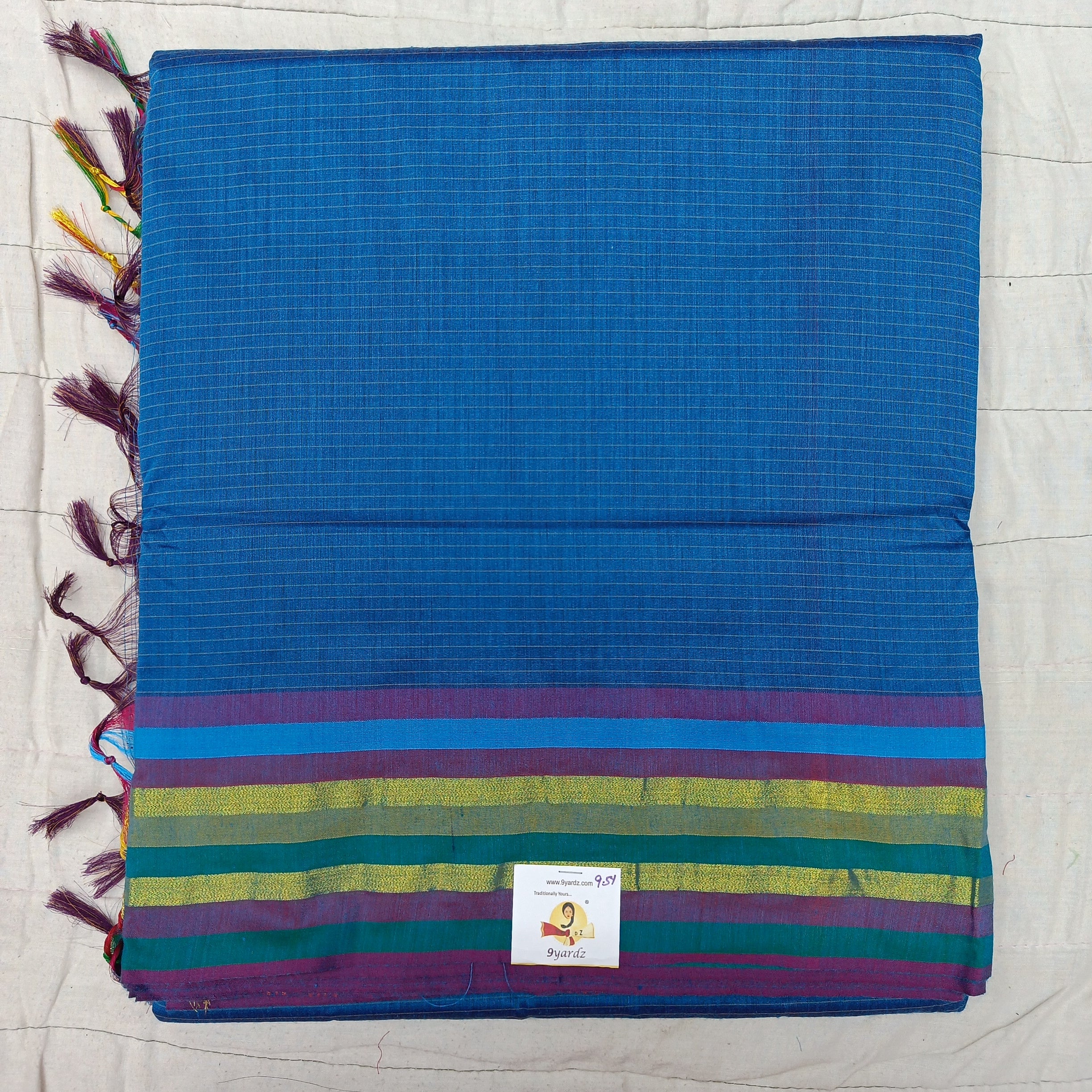 Kalyani Cotton lines 9.5 yards