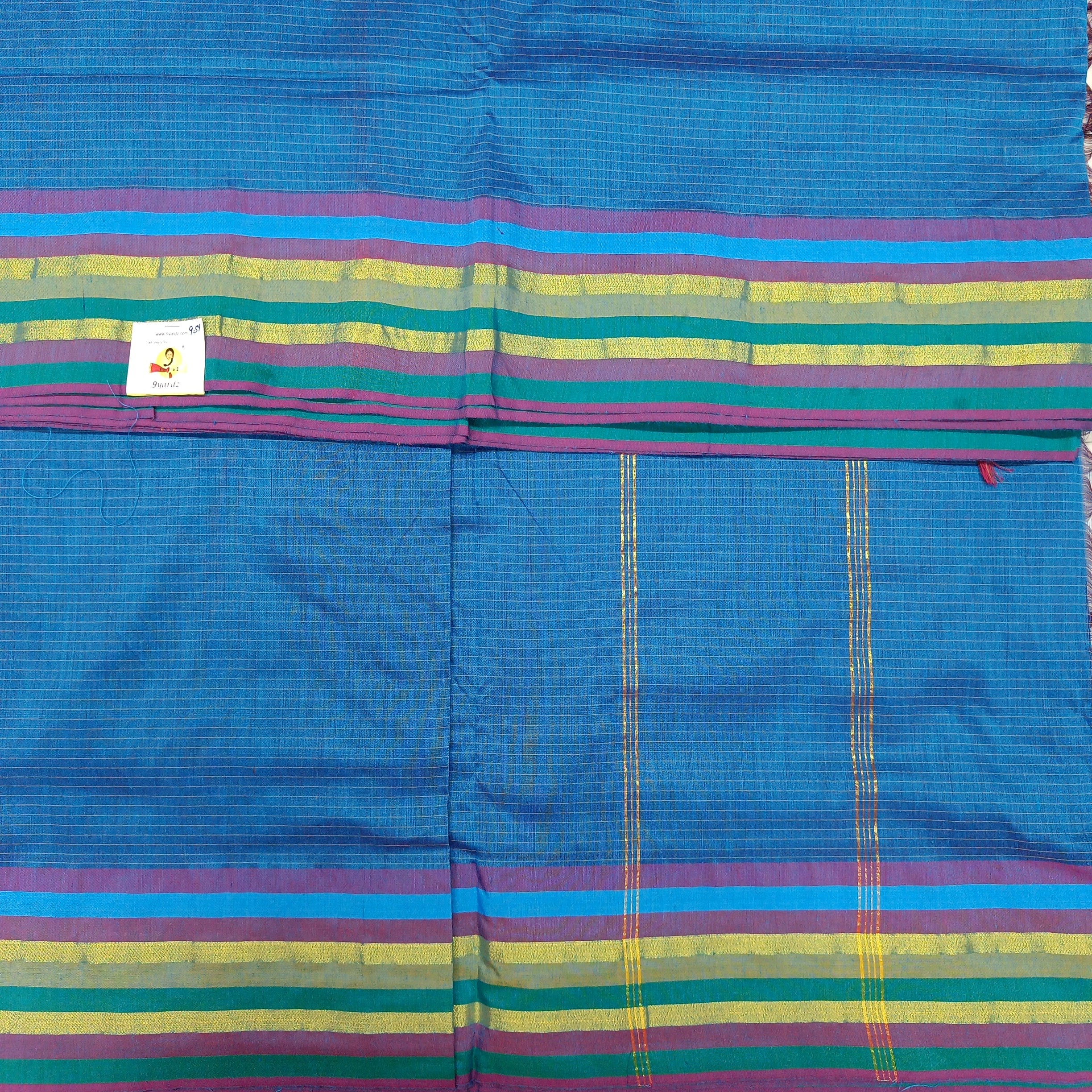 Kalyani Cotton lines 9.5 yards