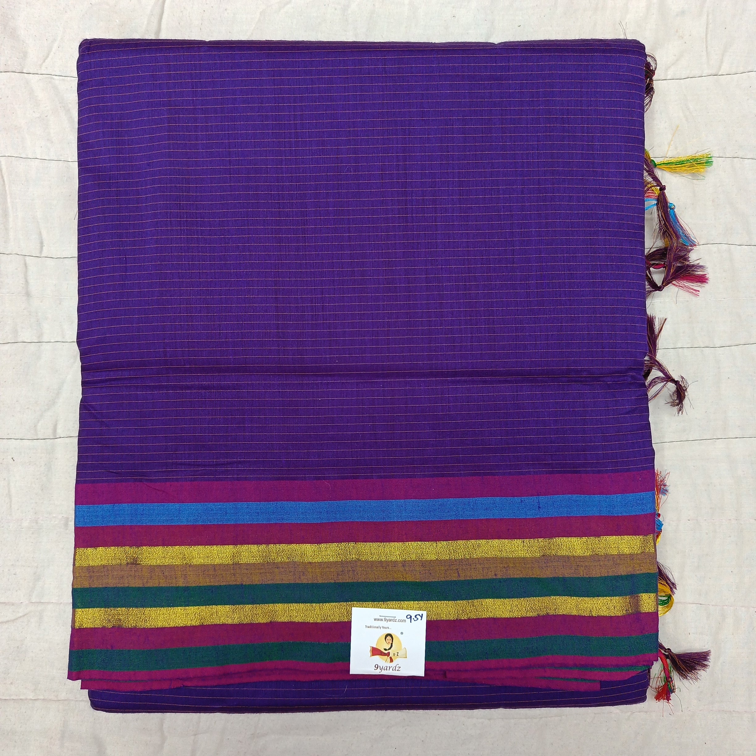 Kalyani Cotton lines 9.5 yards