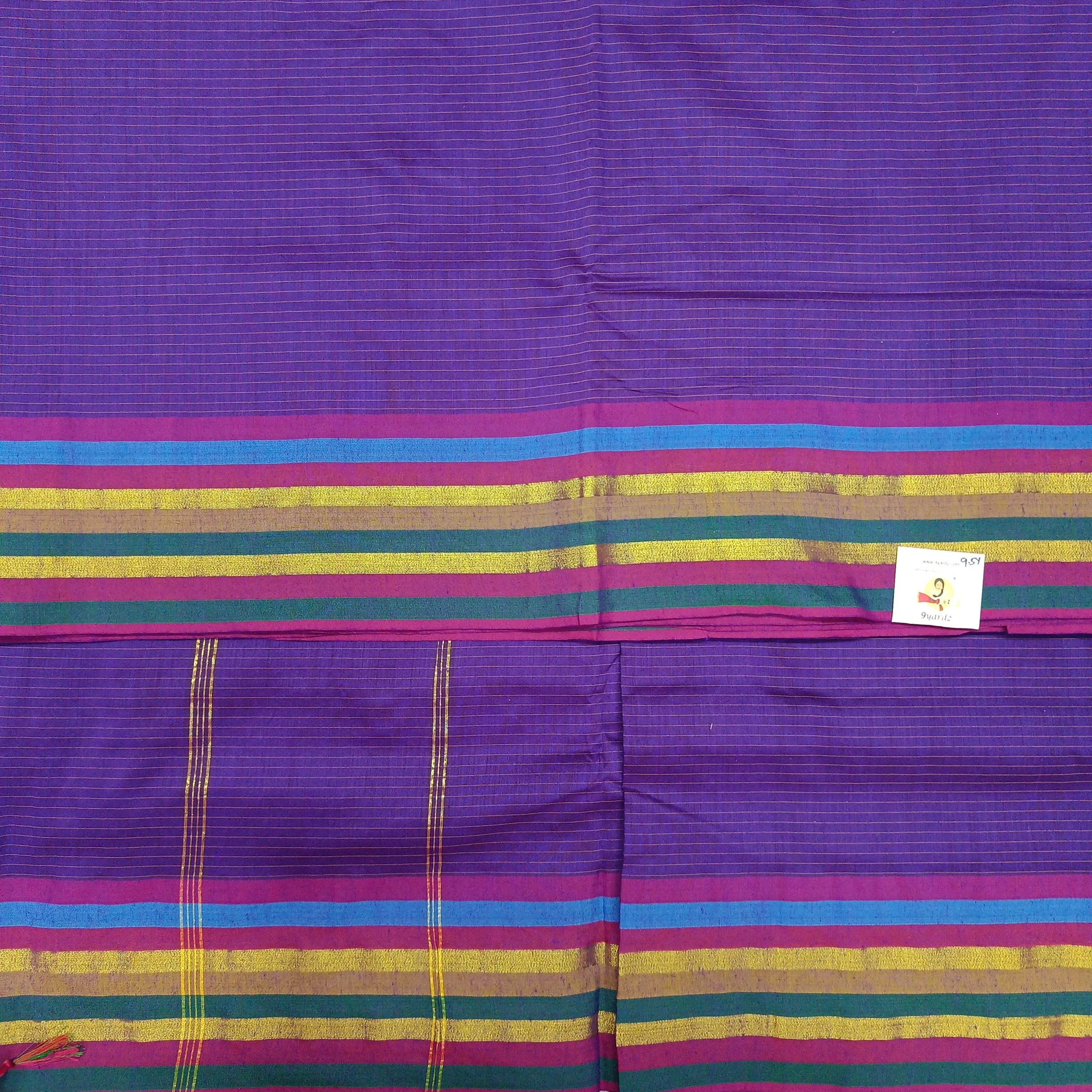 Kalyani Cotton lines 9.5 yards
