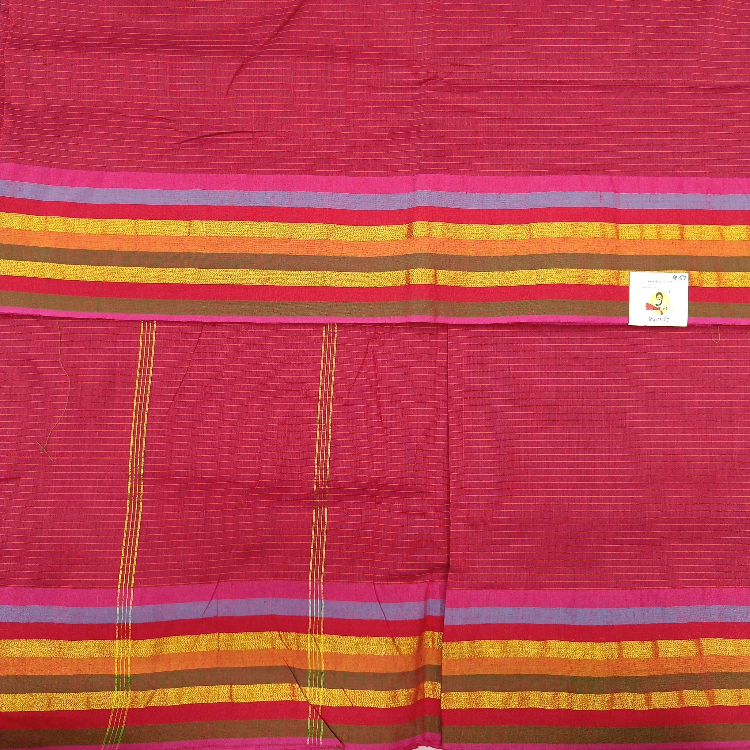 Kalyani Cotton lines 9.5 yards