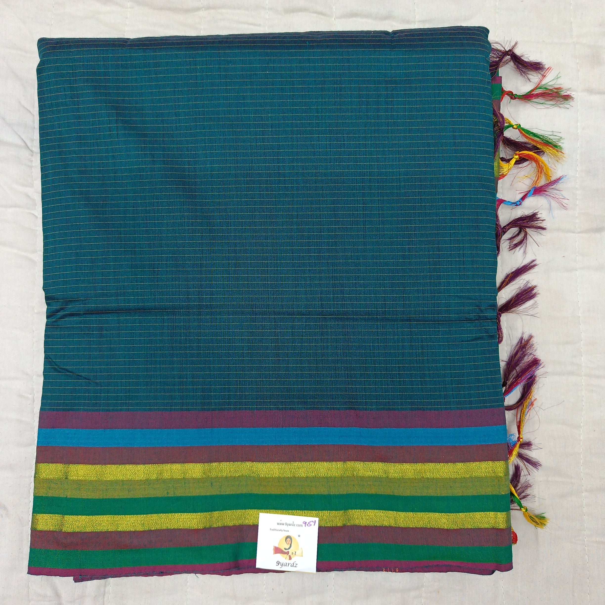 Kalyani Cotton lines 9.5 yards
