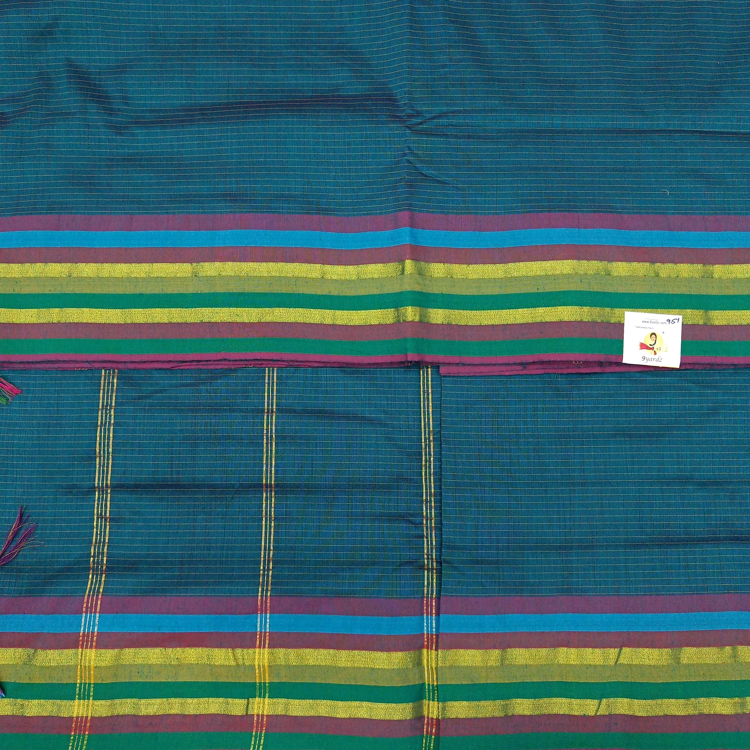 Kalyani Cotton lines 9.5 yards
