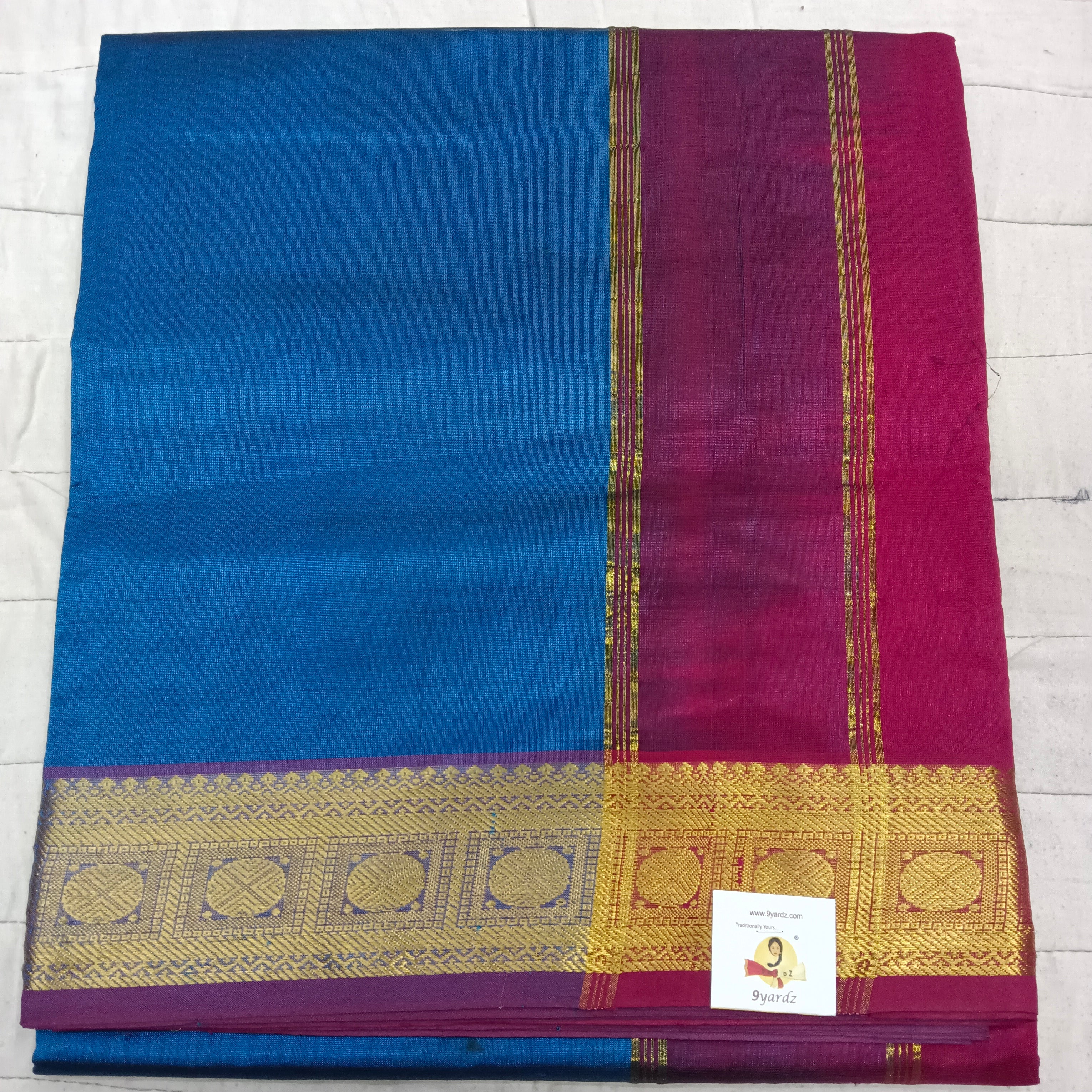 Pure silk cotton 6 yards