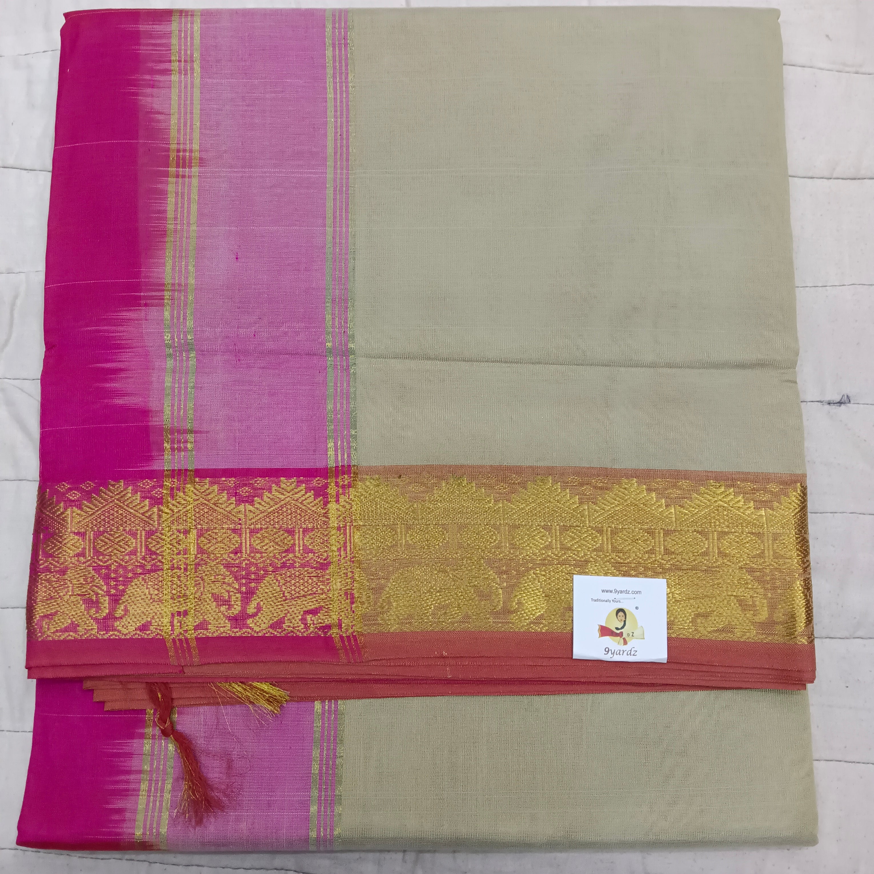 Pure silk cotton 6 yards