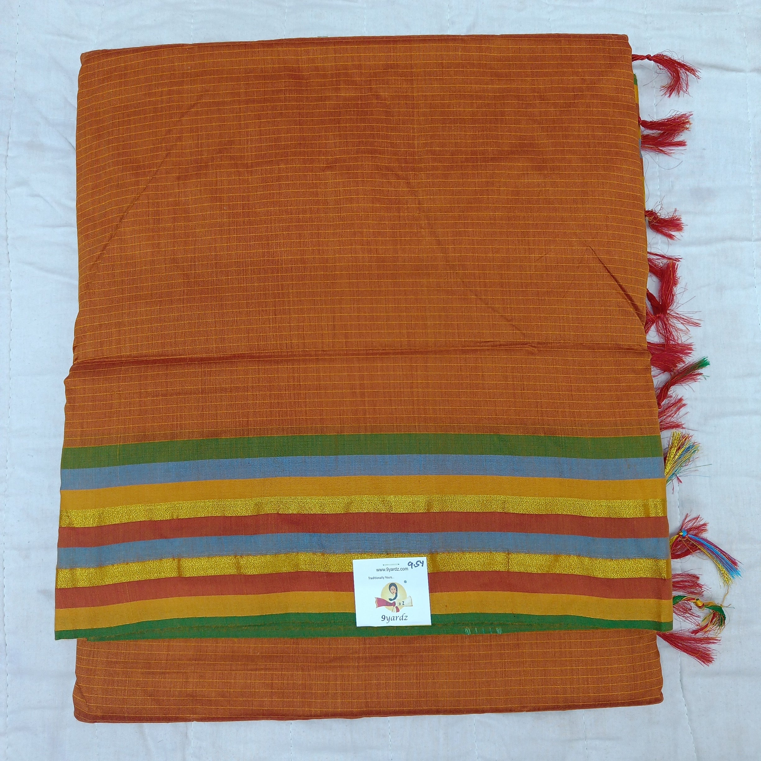 Kalyani Cotton lines 9.5 yards