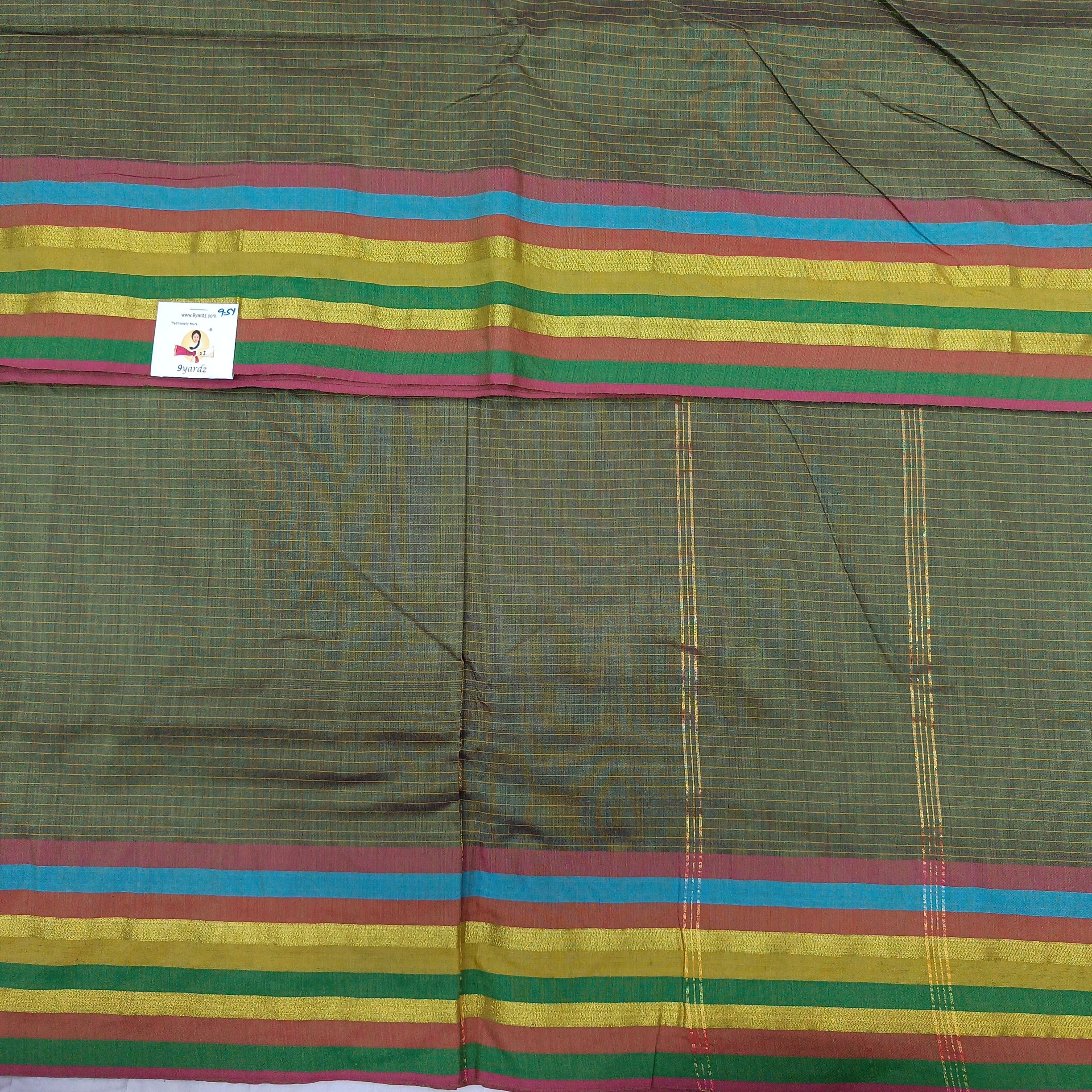 Kalyani Cotton lines 9.5 yards