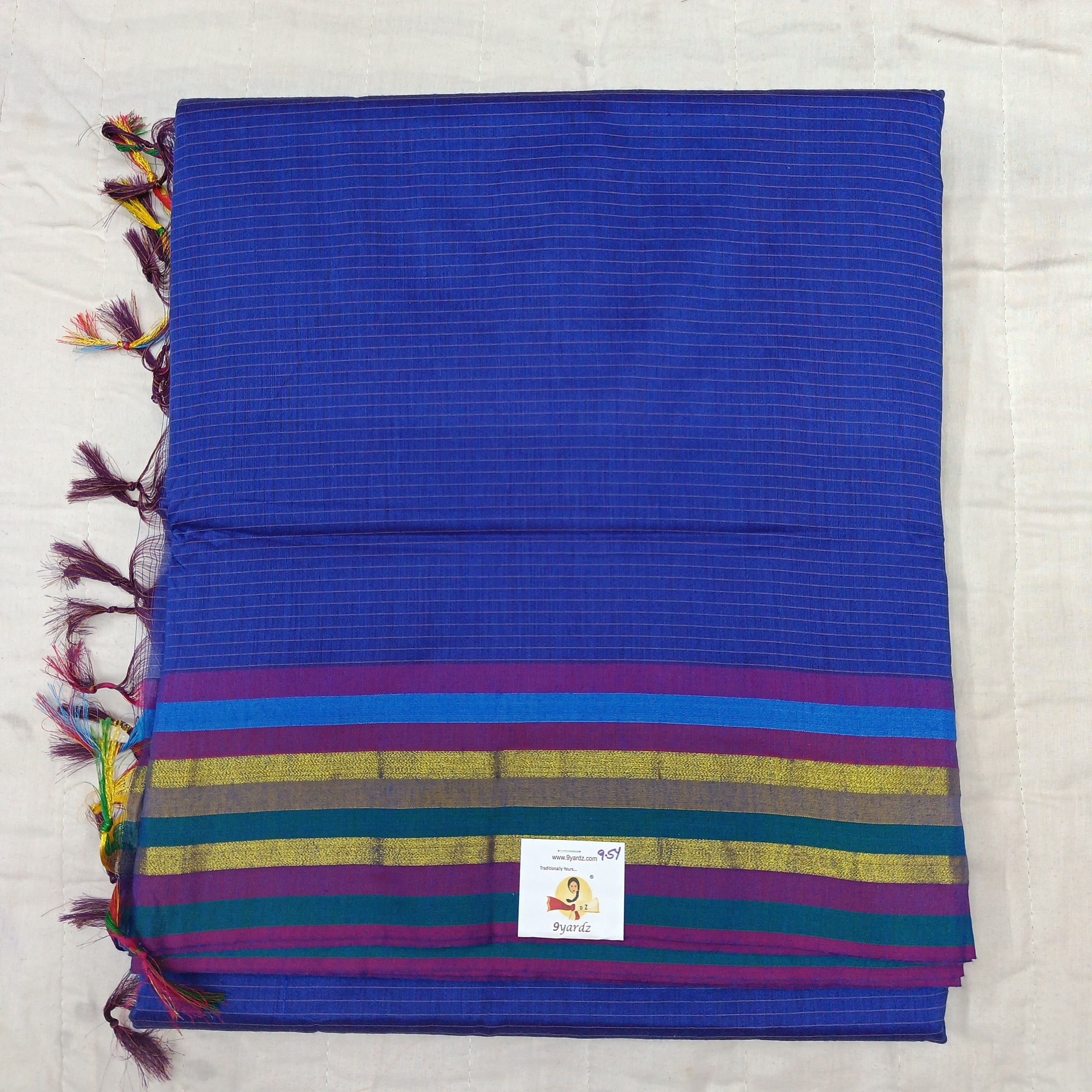 Kalyani Cotton lines 9.5 yards