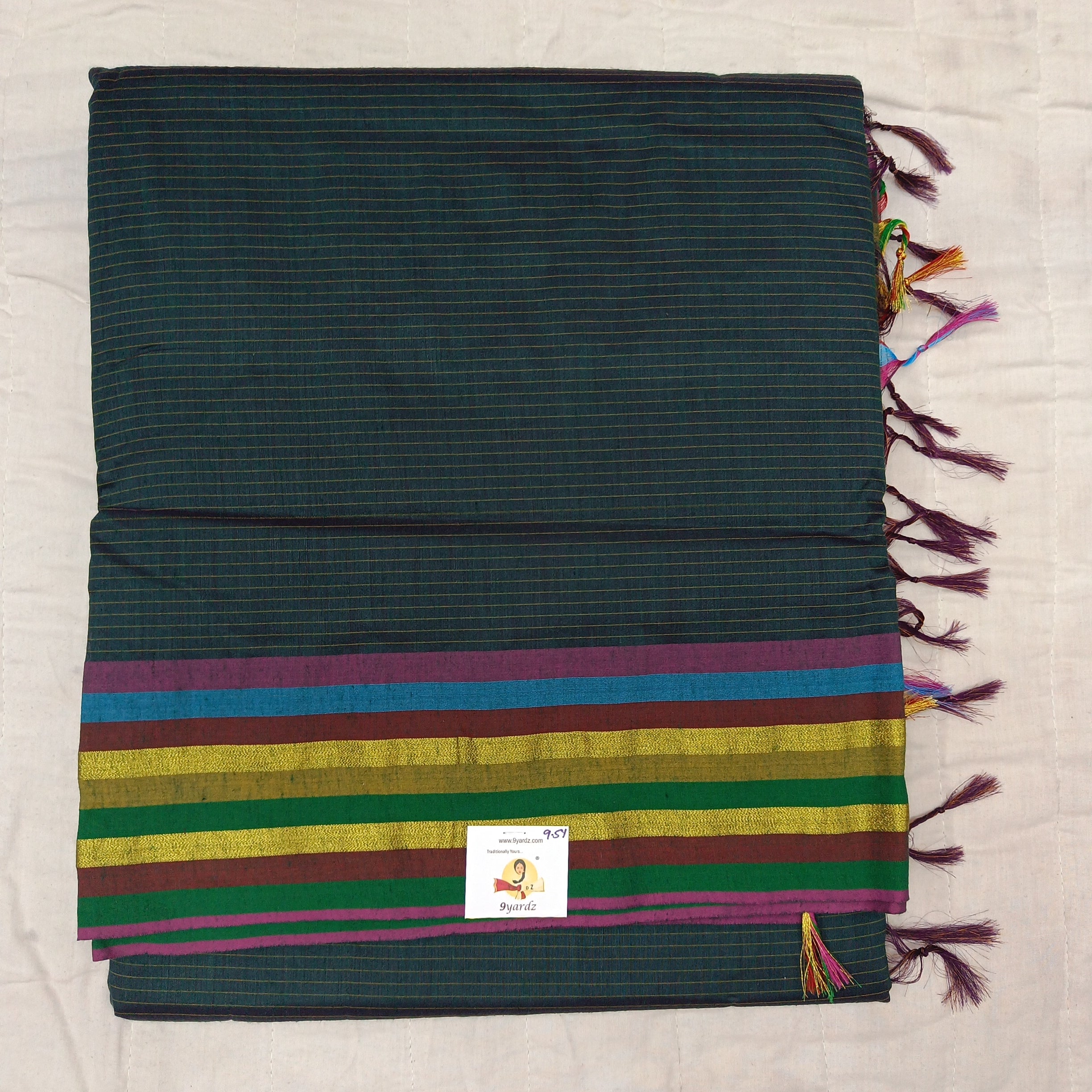 Kalyani Cotton lines 9.5 yards
