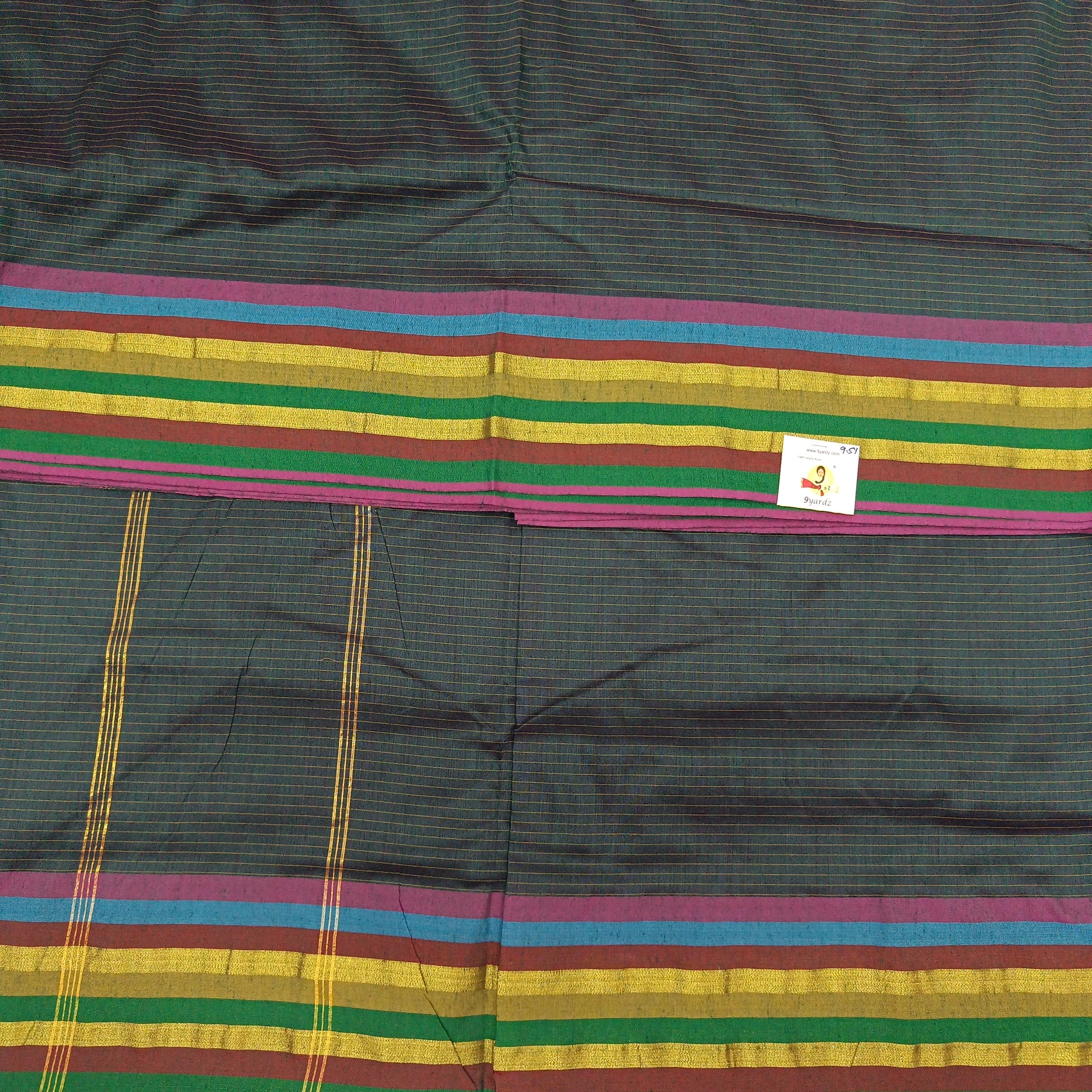 Kalyani Cotton lines 9.5 yards