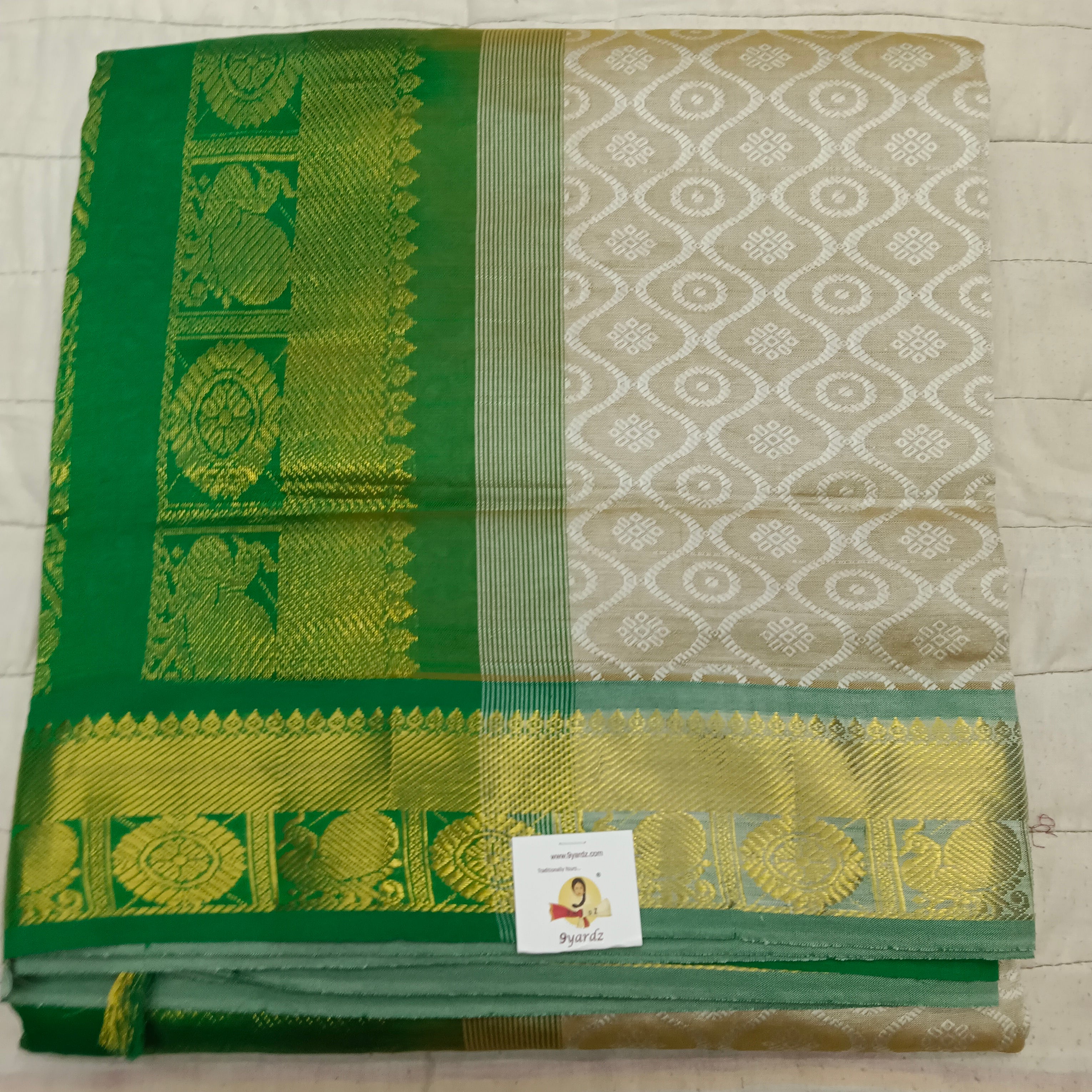 Semi Silk cotton Madisar Embossed