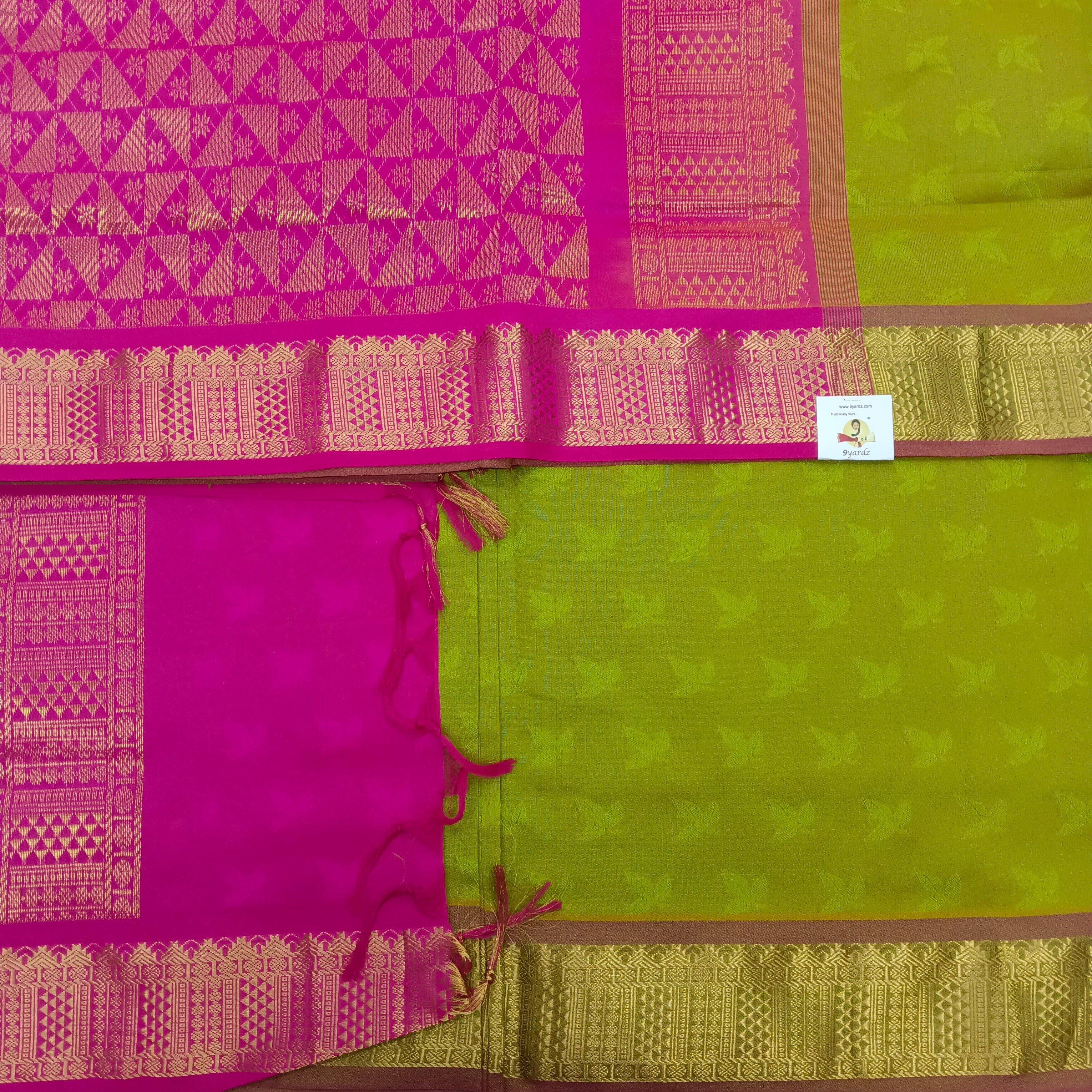Semi Silk cotton Madisar Embossed