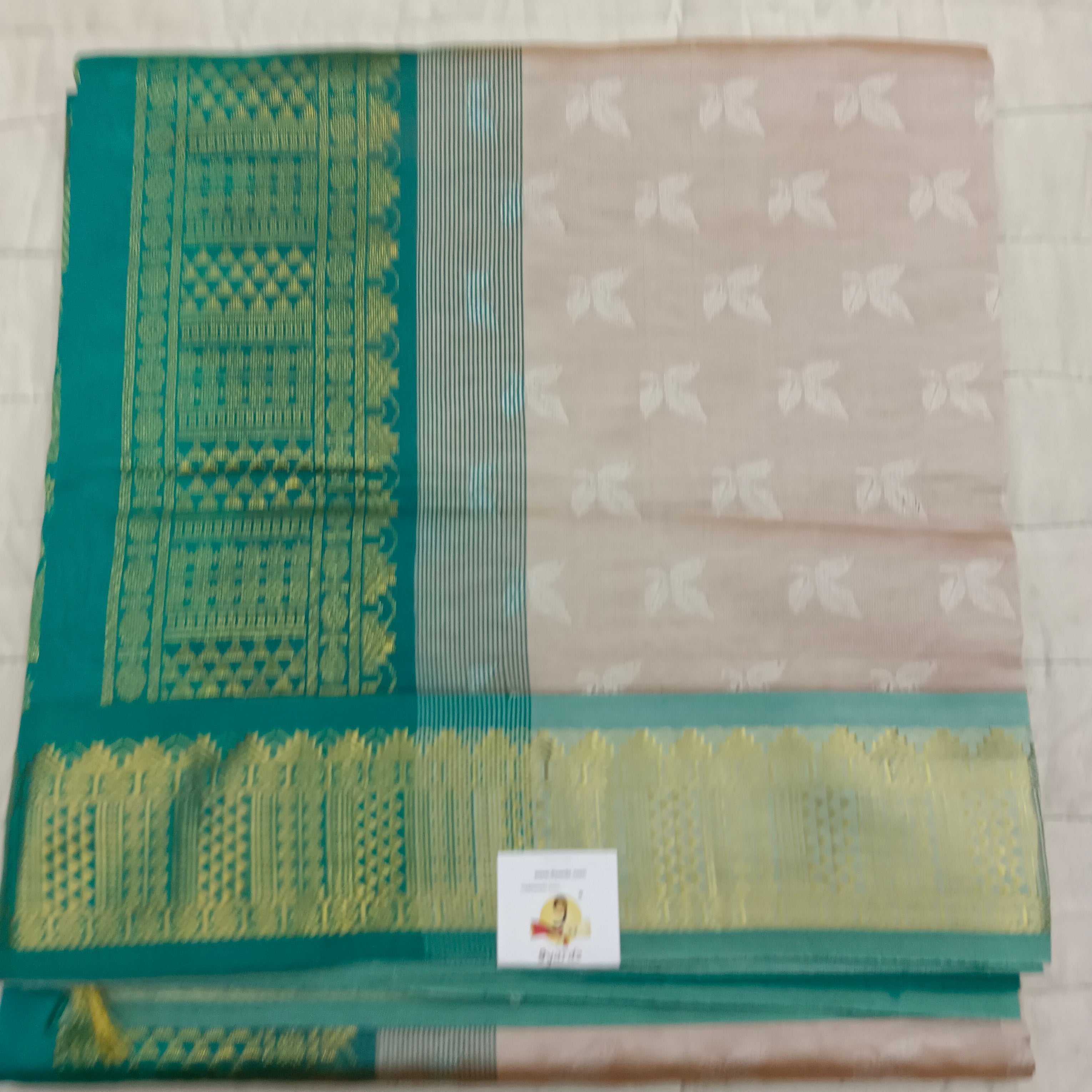 Semi Silk cotton Madisar Embossed