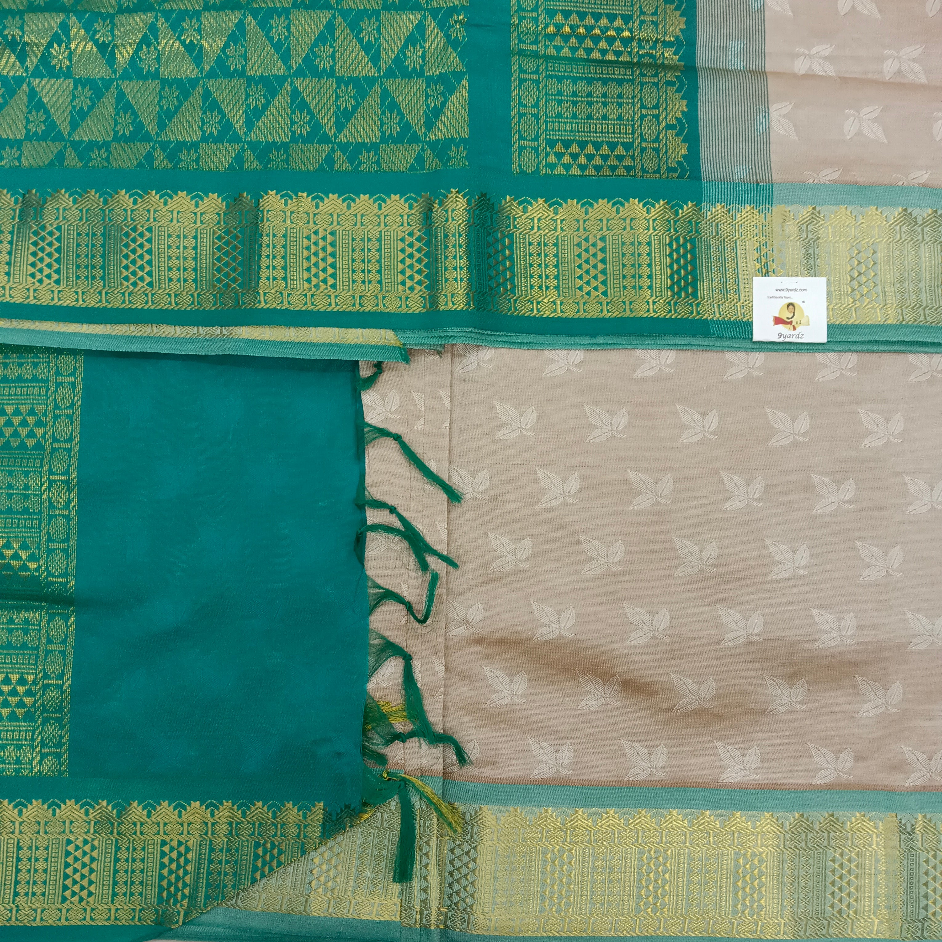 Semi Silk cotton Madisar Embossed