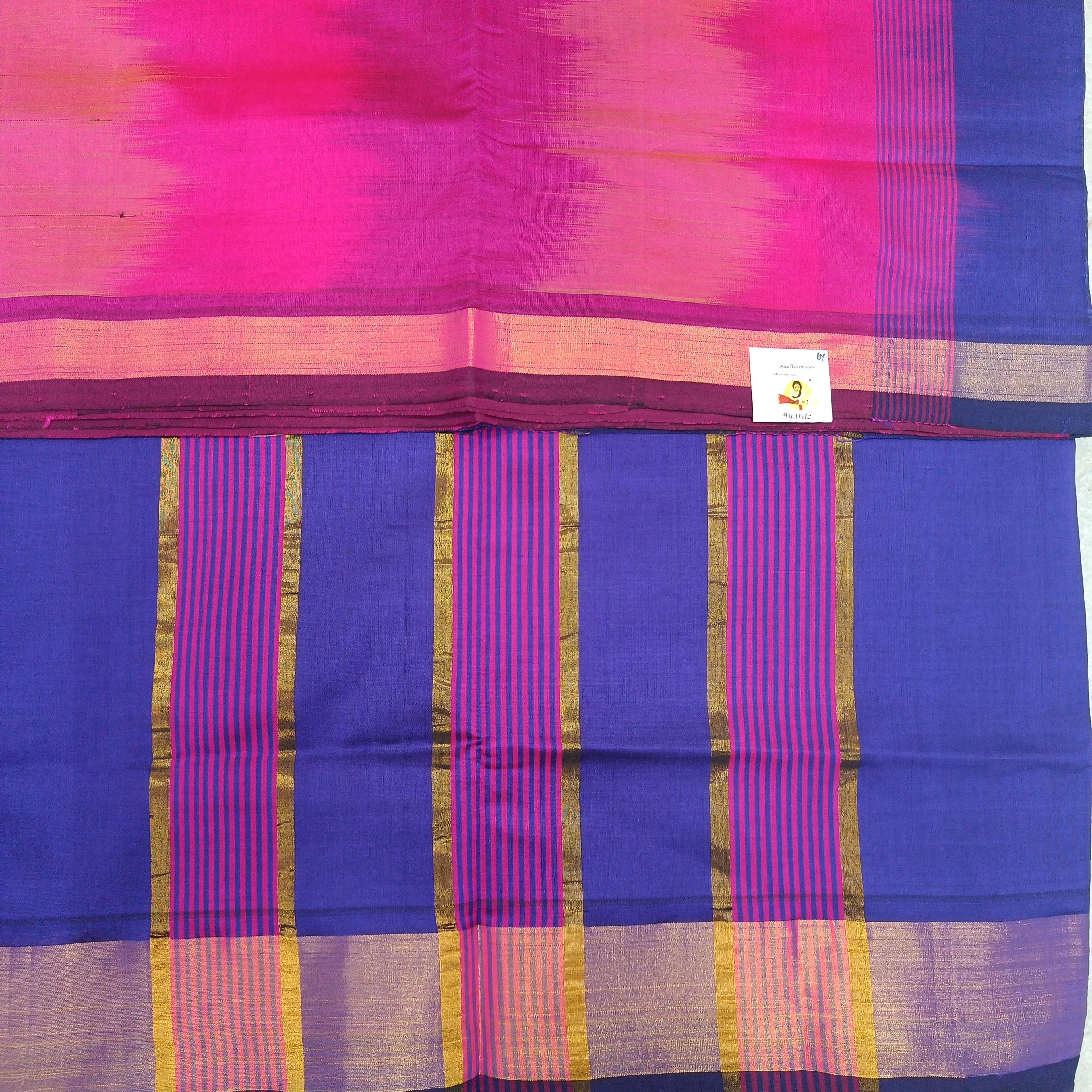 Semi silk cotton 6Yards