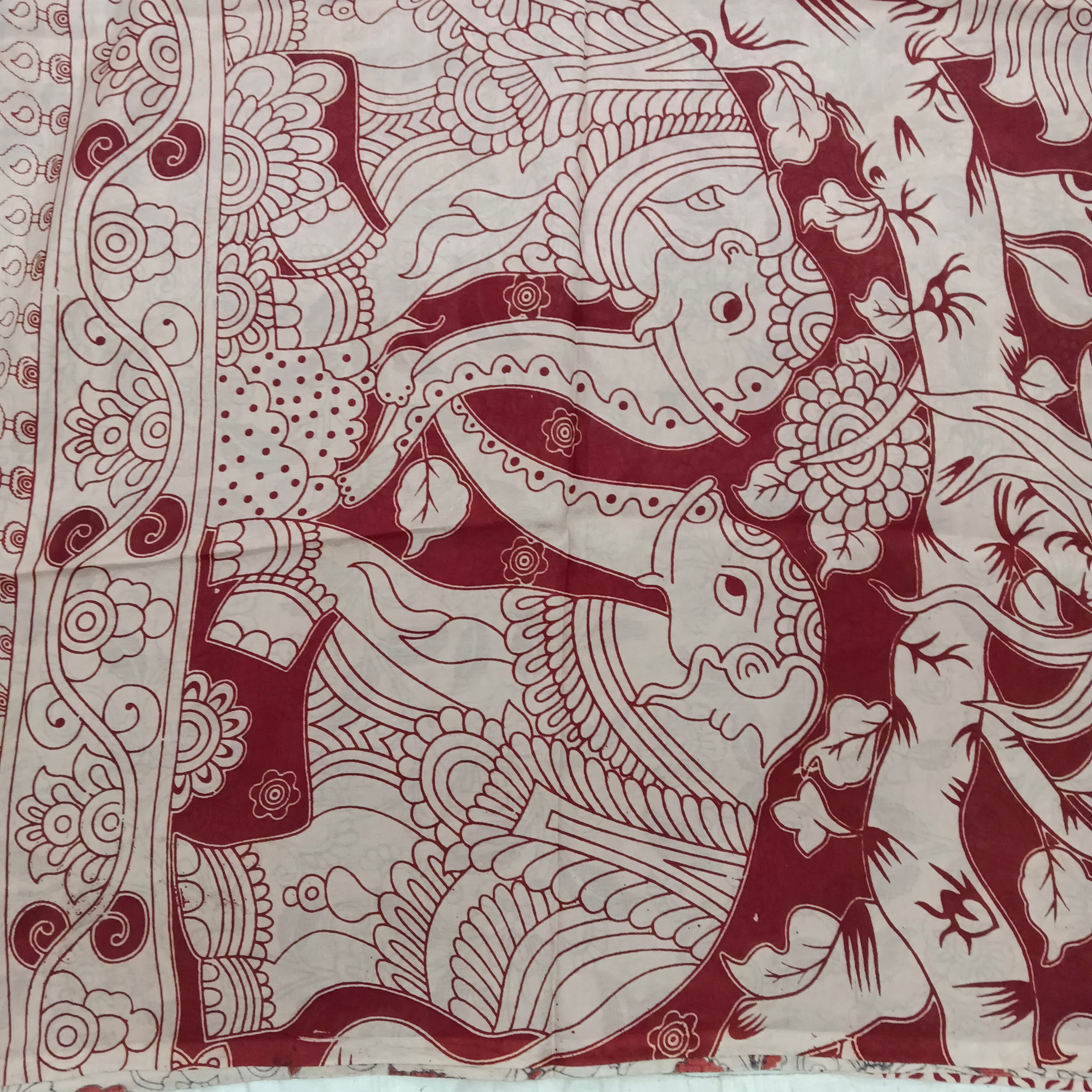Kalamkari silk 6yardz