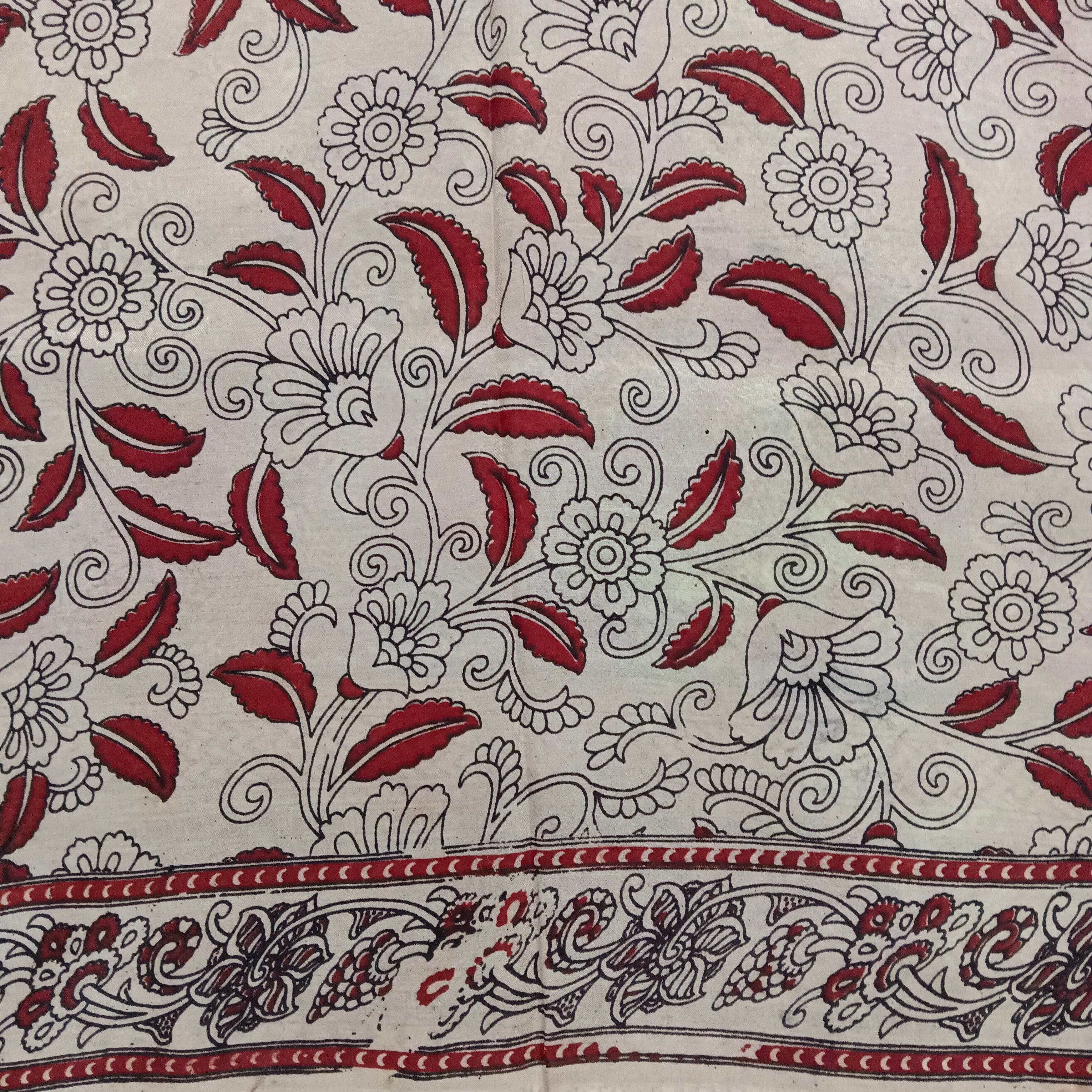 Kalamkari silk 6yardz