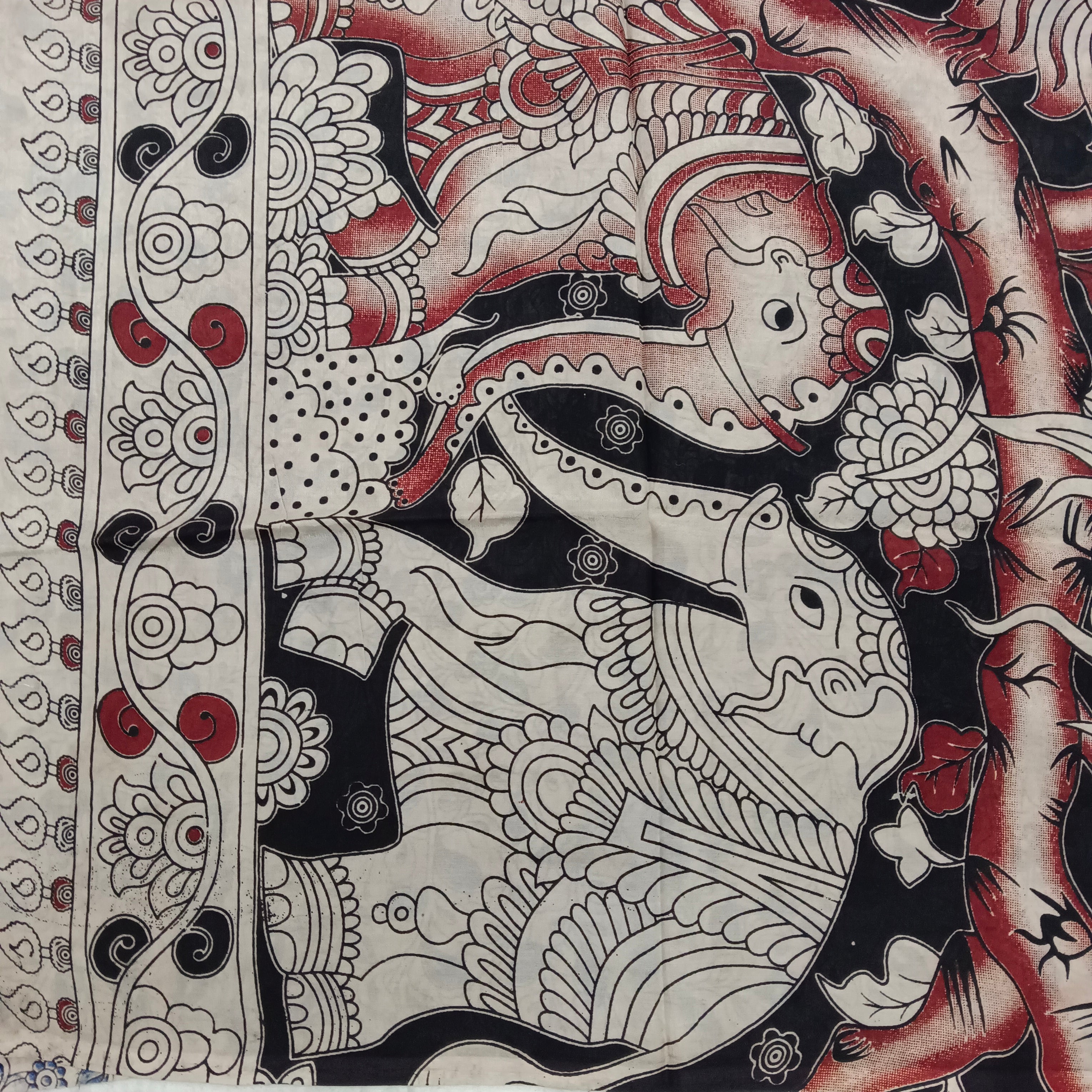 Kalamkari silk 6yardz
