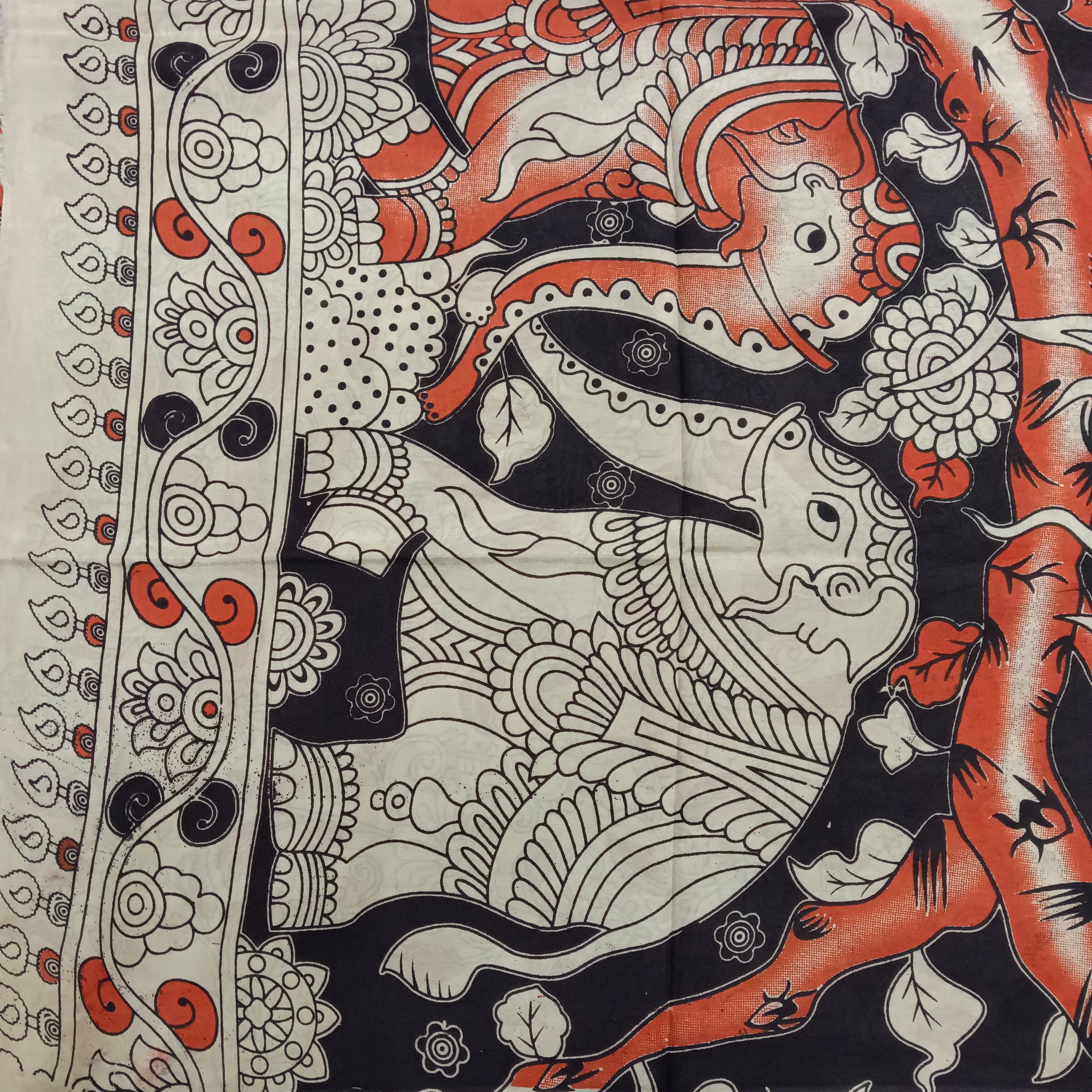 Kalamkari silk 6yardz
