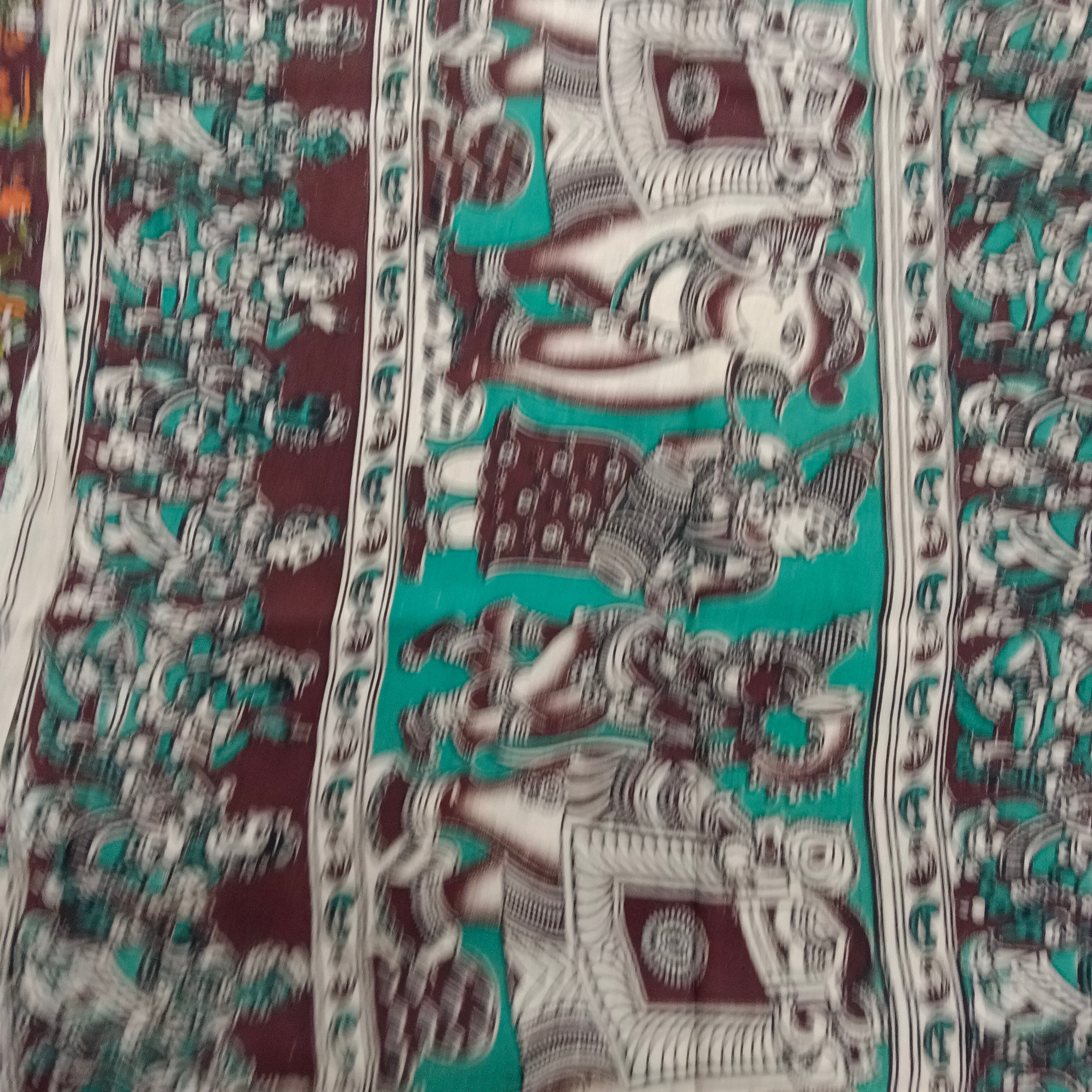 Kalamkari silk 6yardz