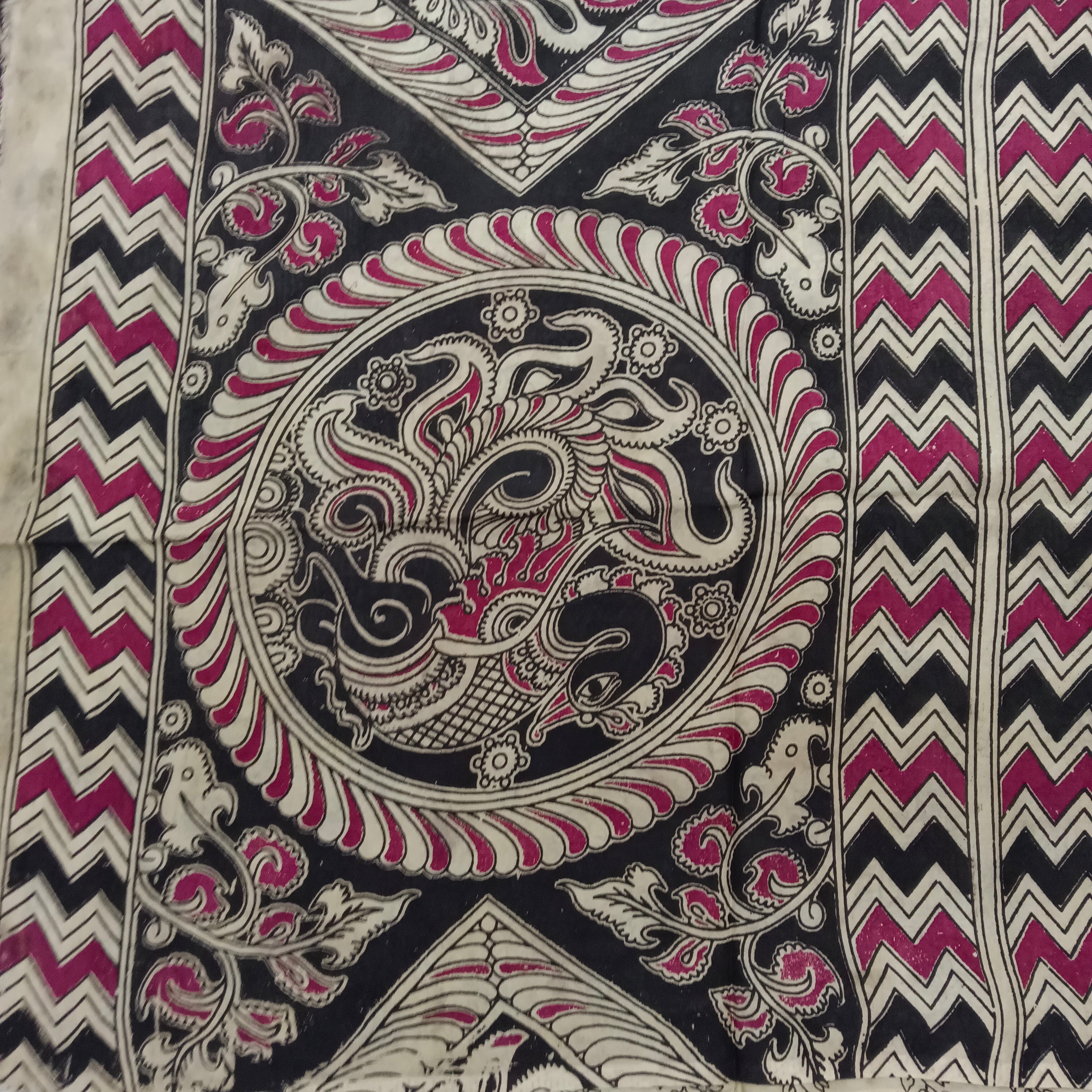 Kalamkari silk 6yardz