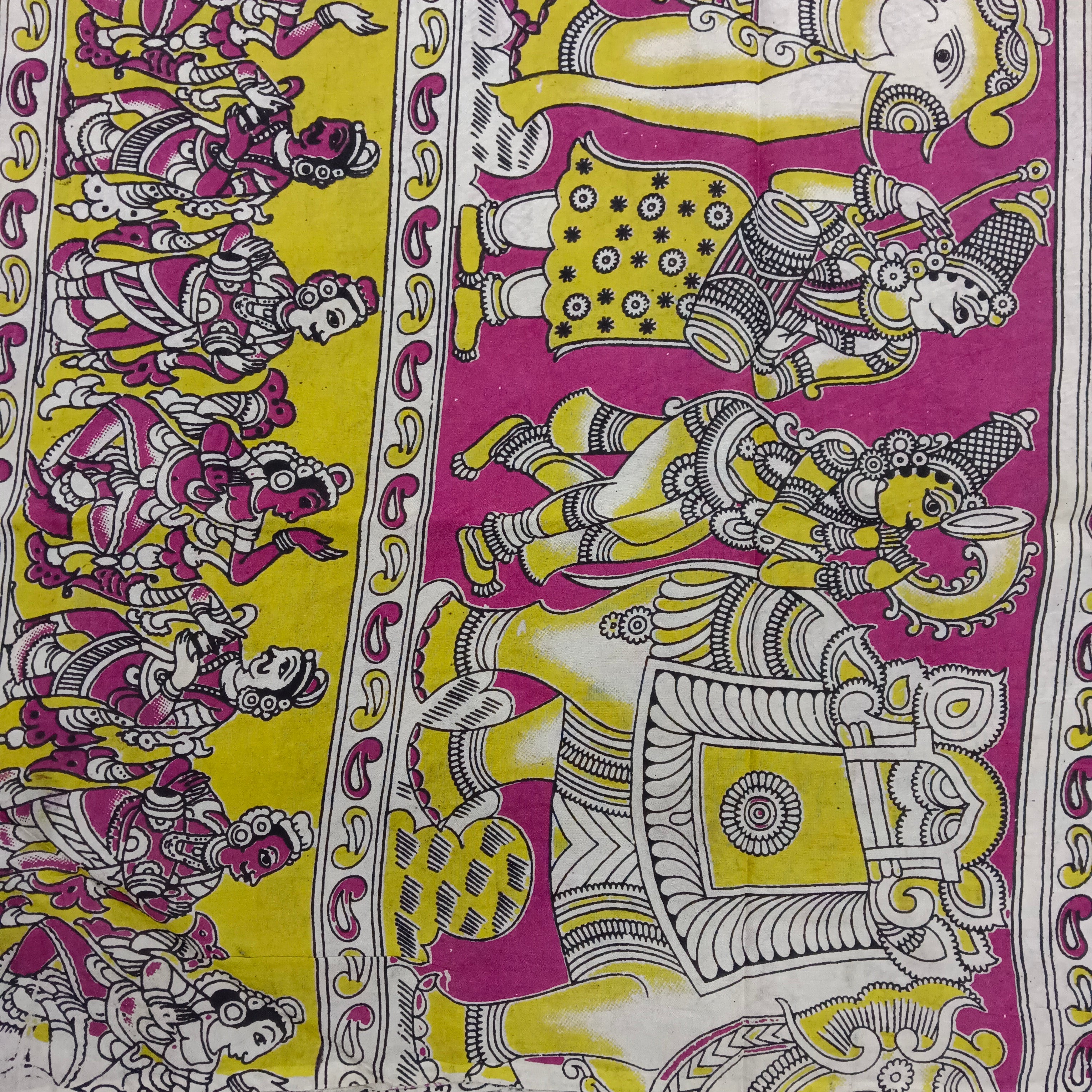 Kalamkari silk 6yardz