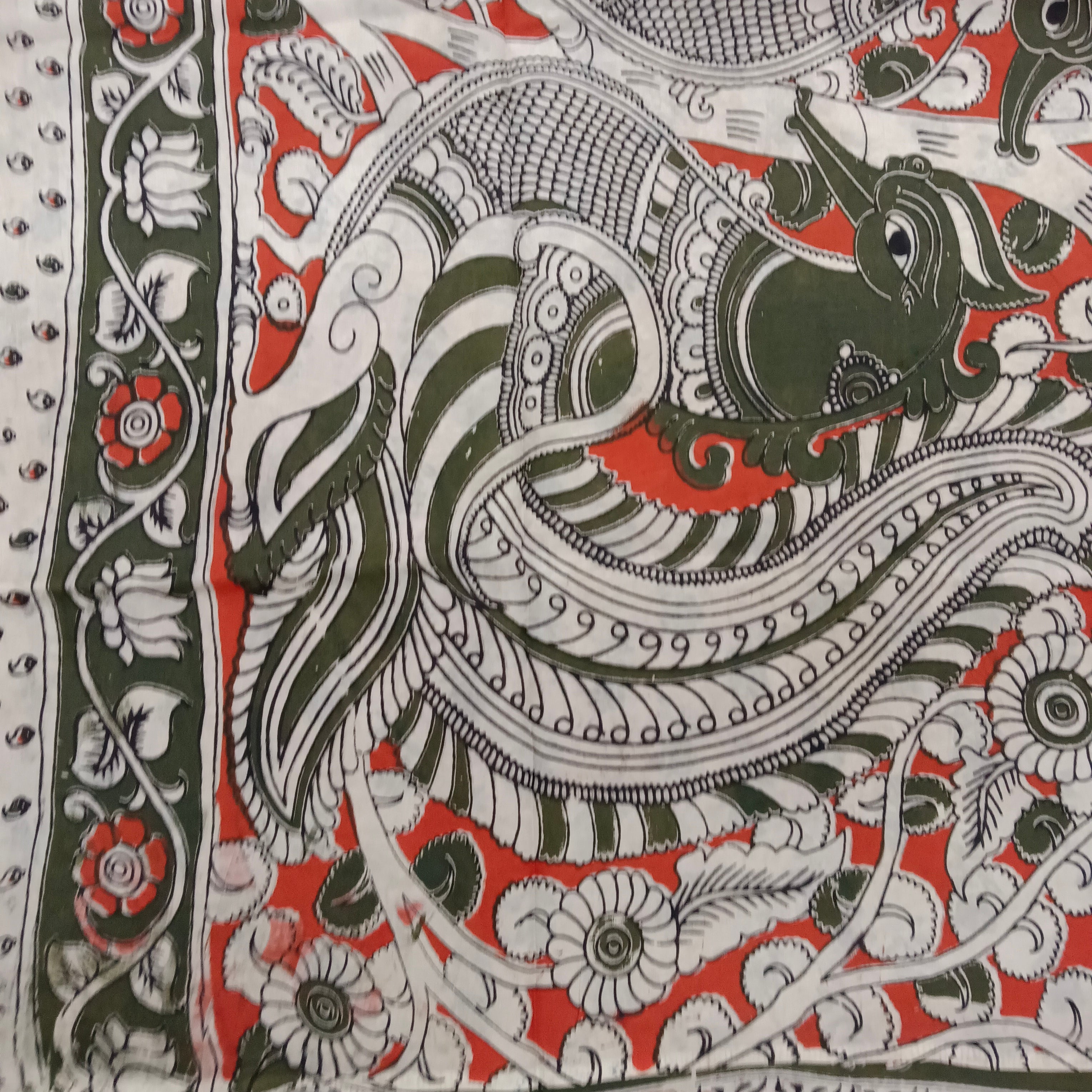 Kalamkari silk 6yardz