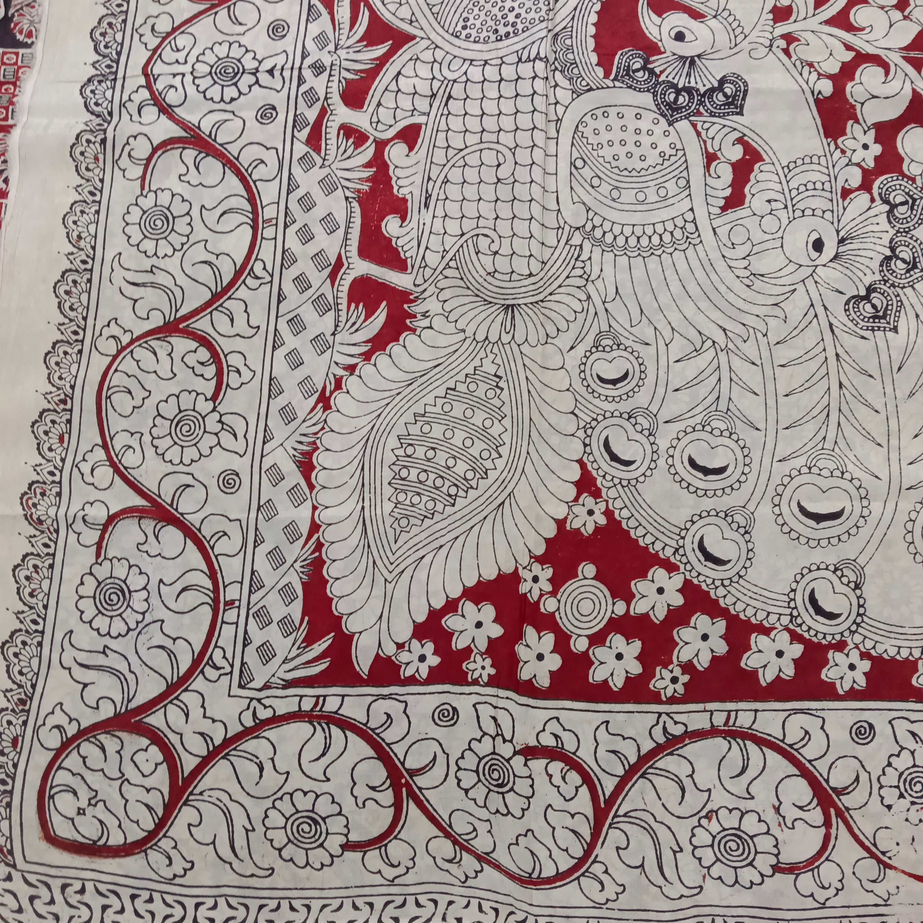 Kalamkari silk 6yardz