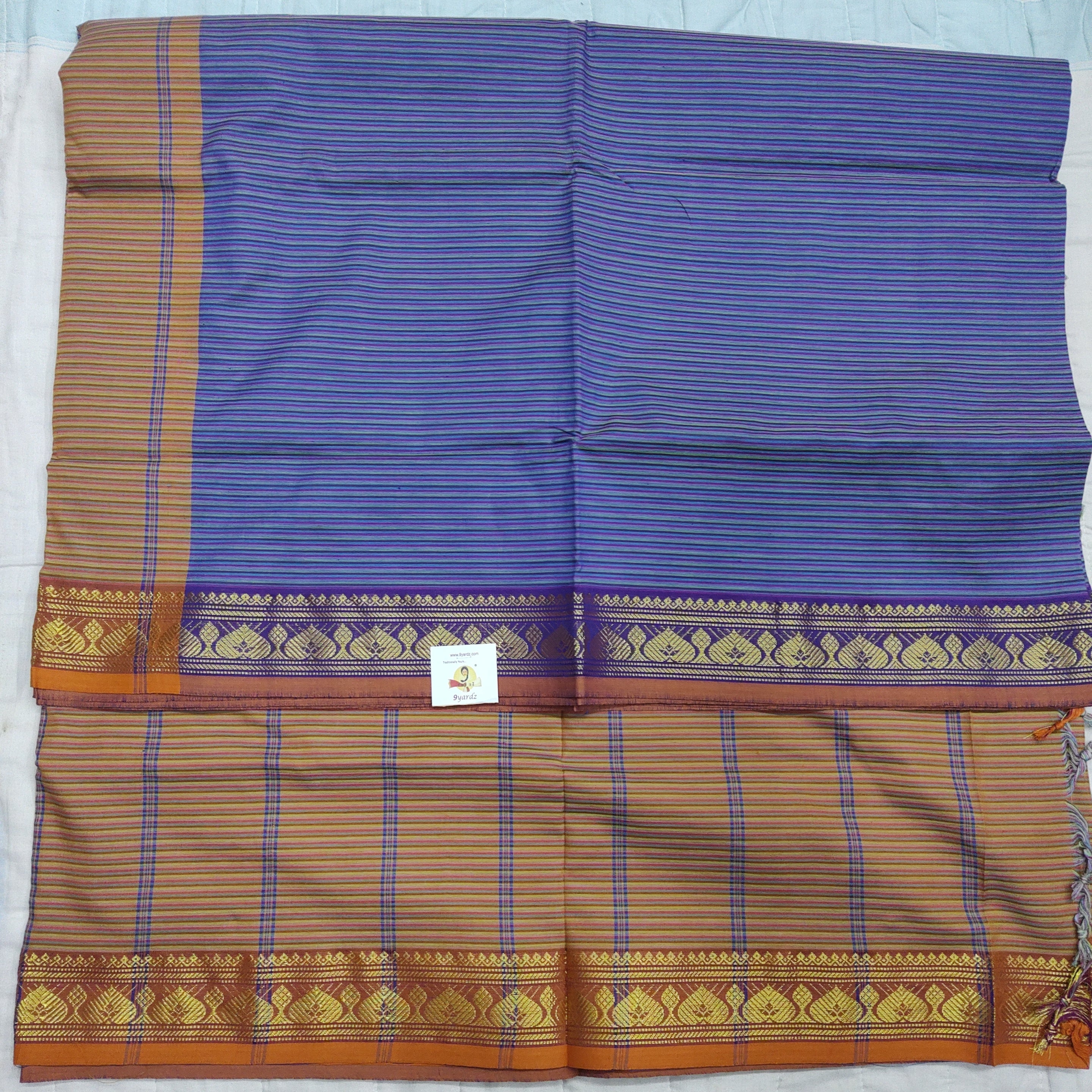 Semi silk cotton lines  6Yards
