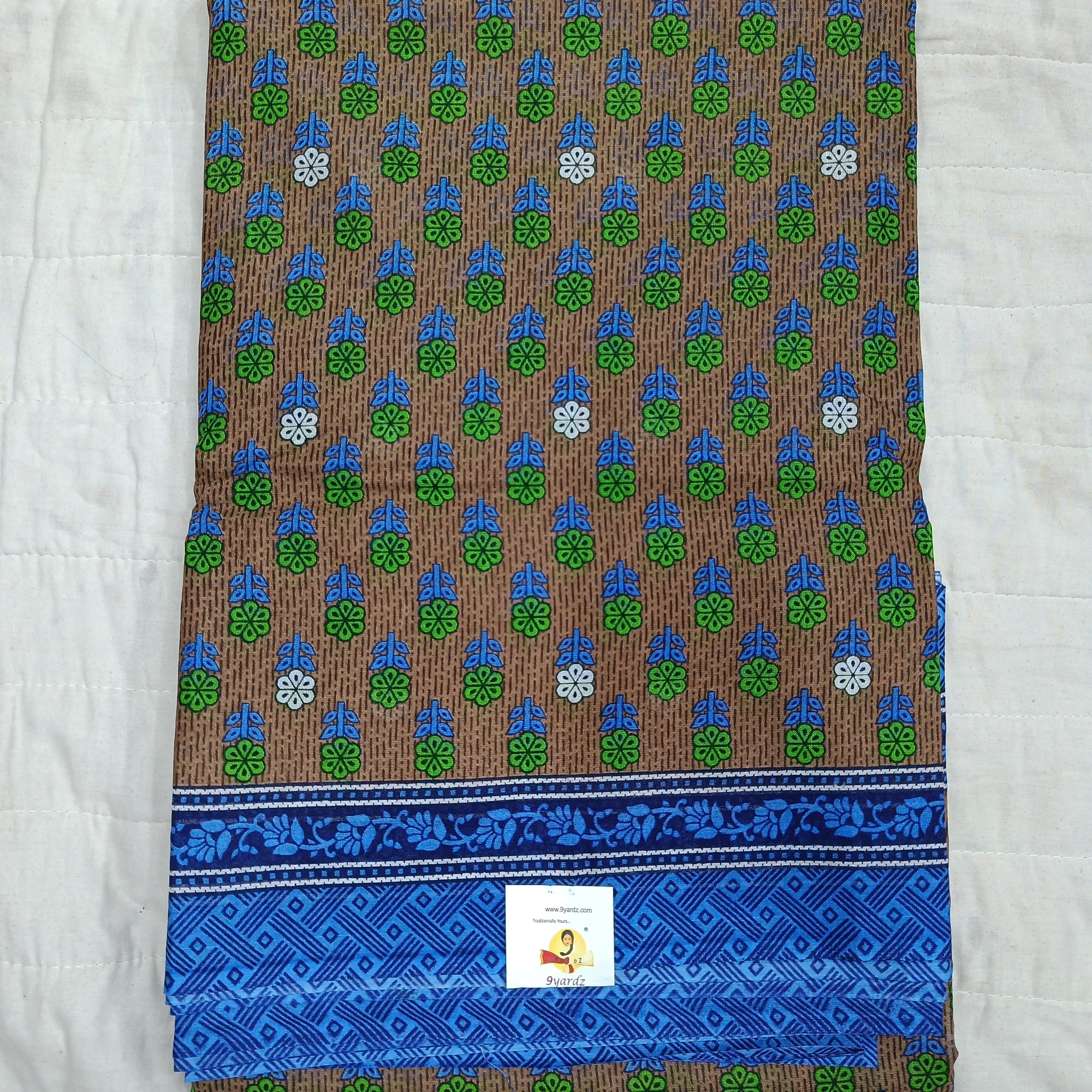 Erode cotton 10.5 yards madisar