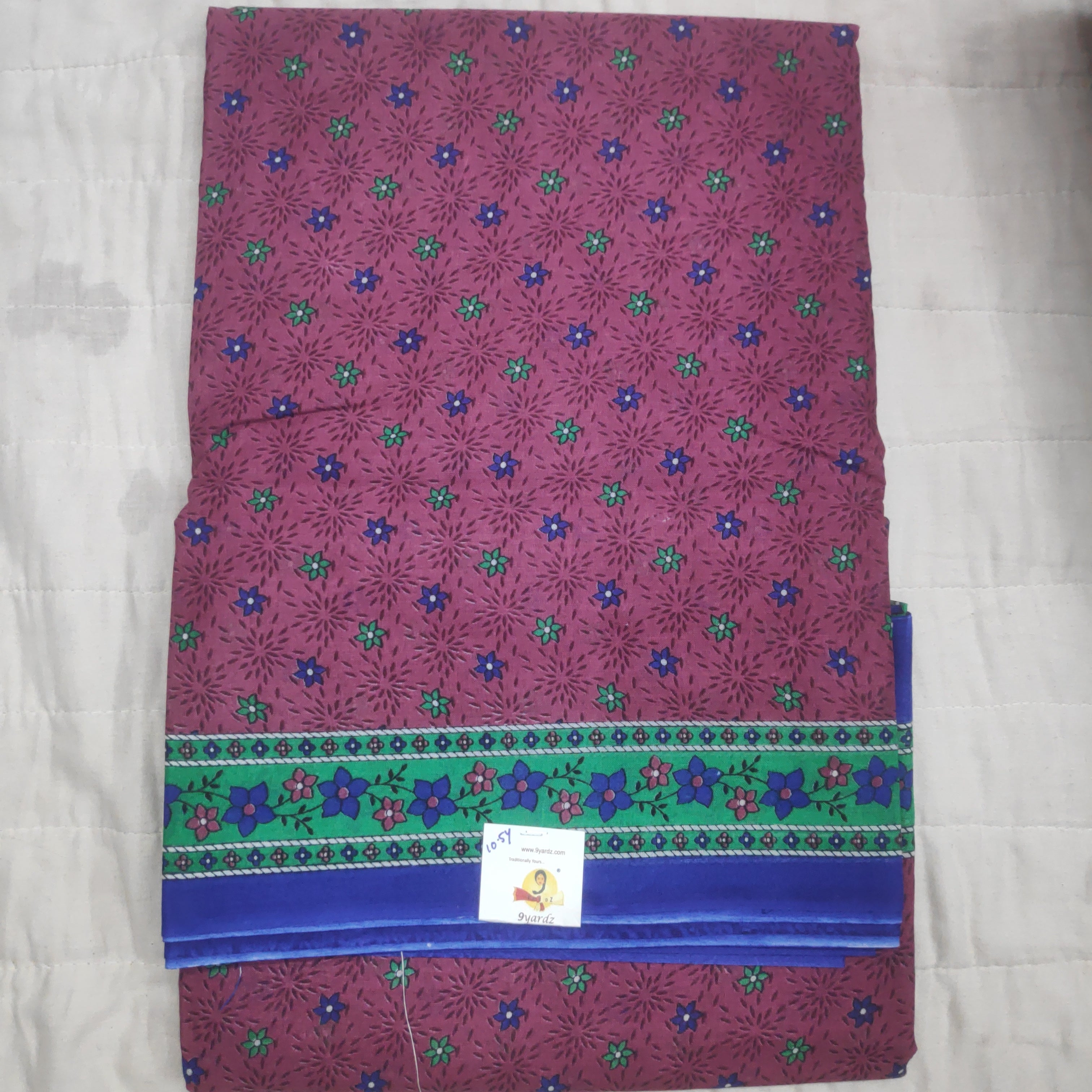Erode cotton 10.5 yards madisar