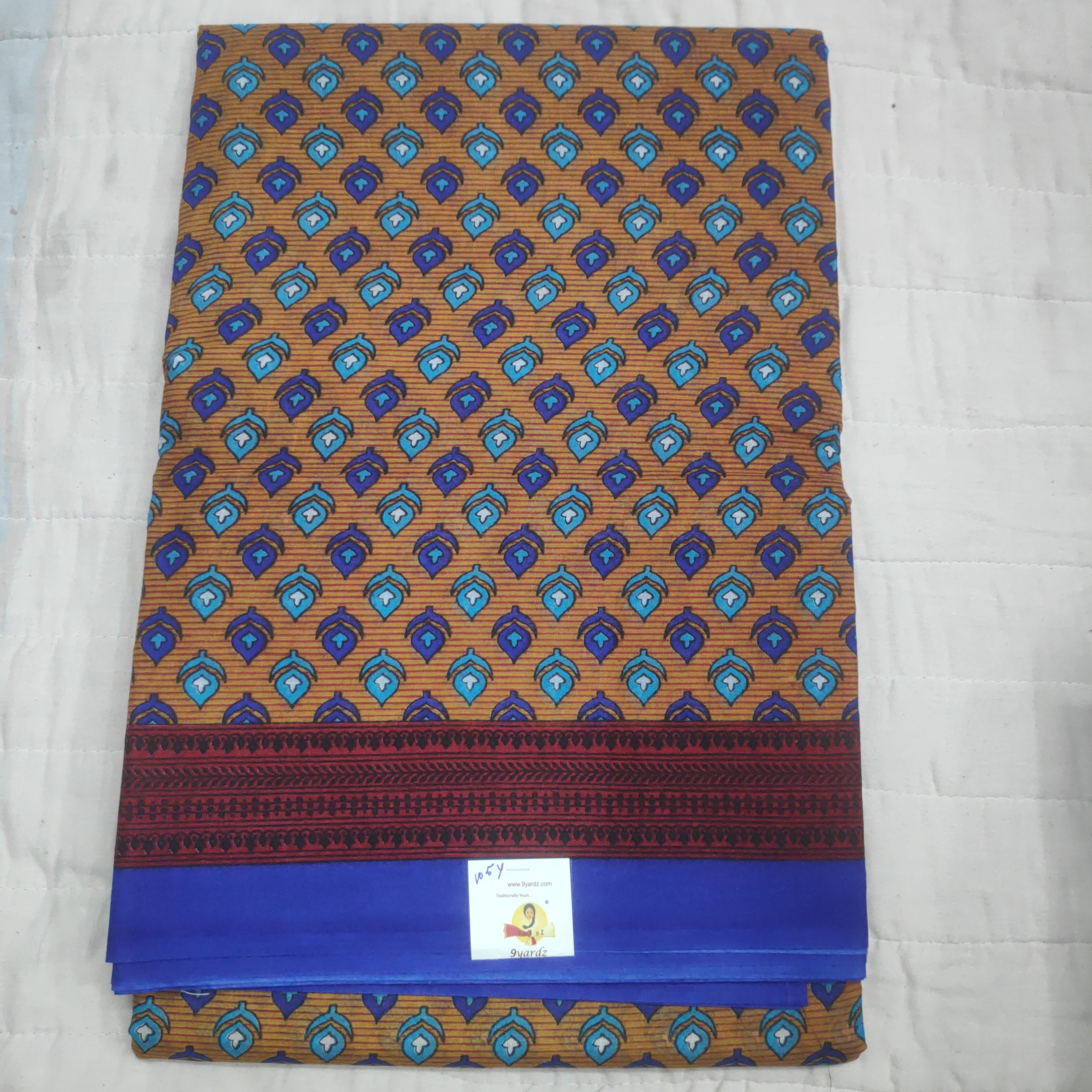 Erode cotton 10.5 yards madisar