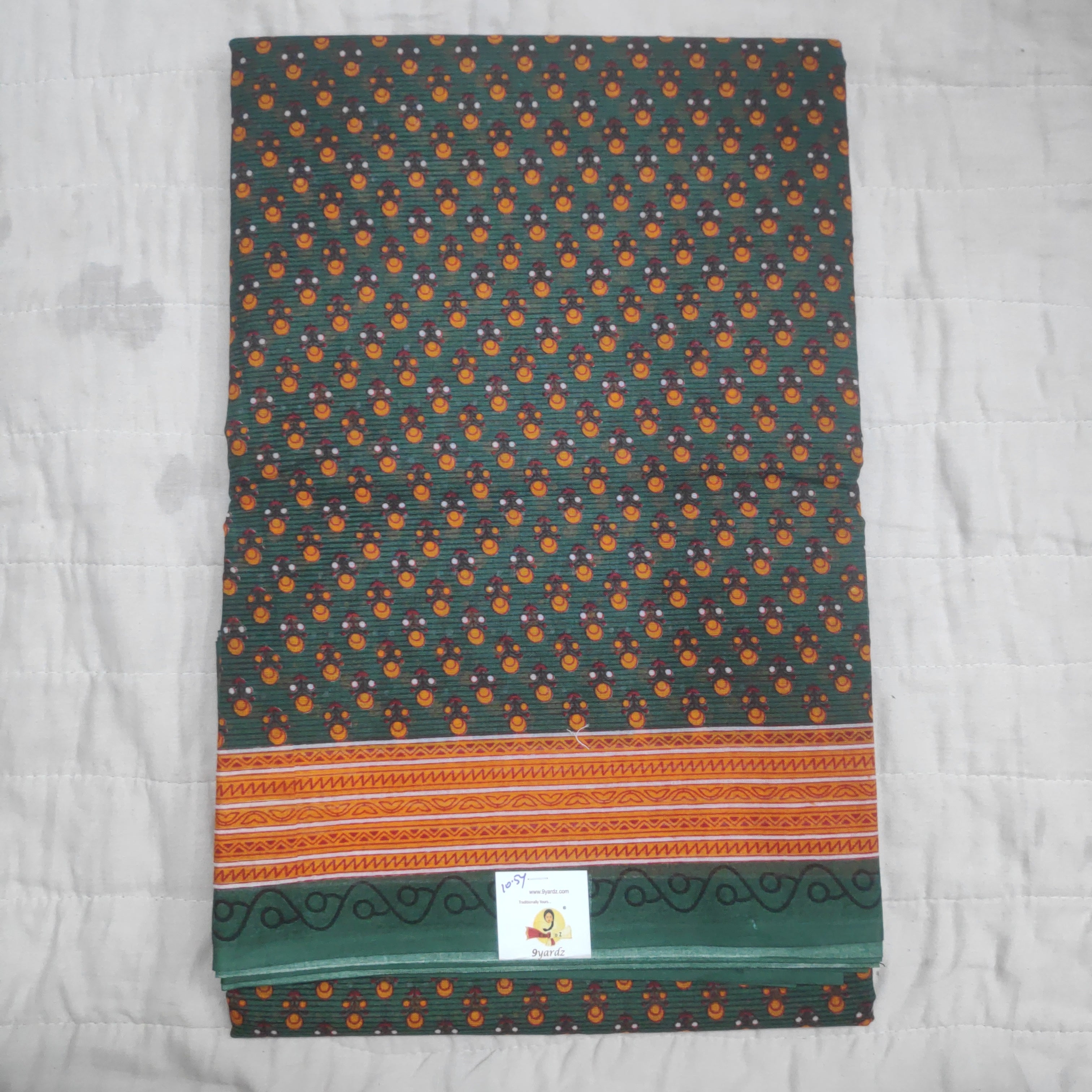 Erode cotton 10.5 yards madisar