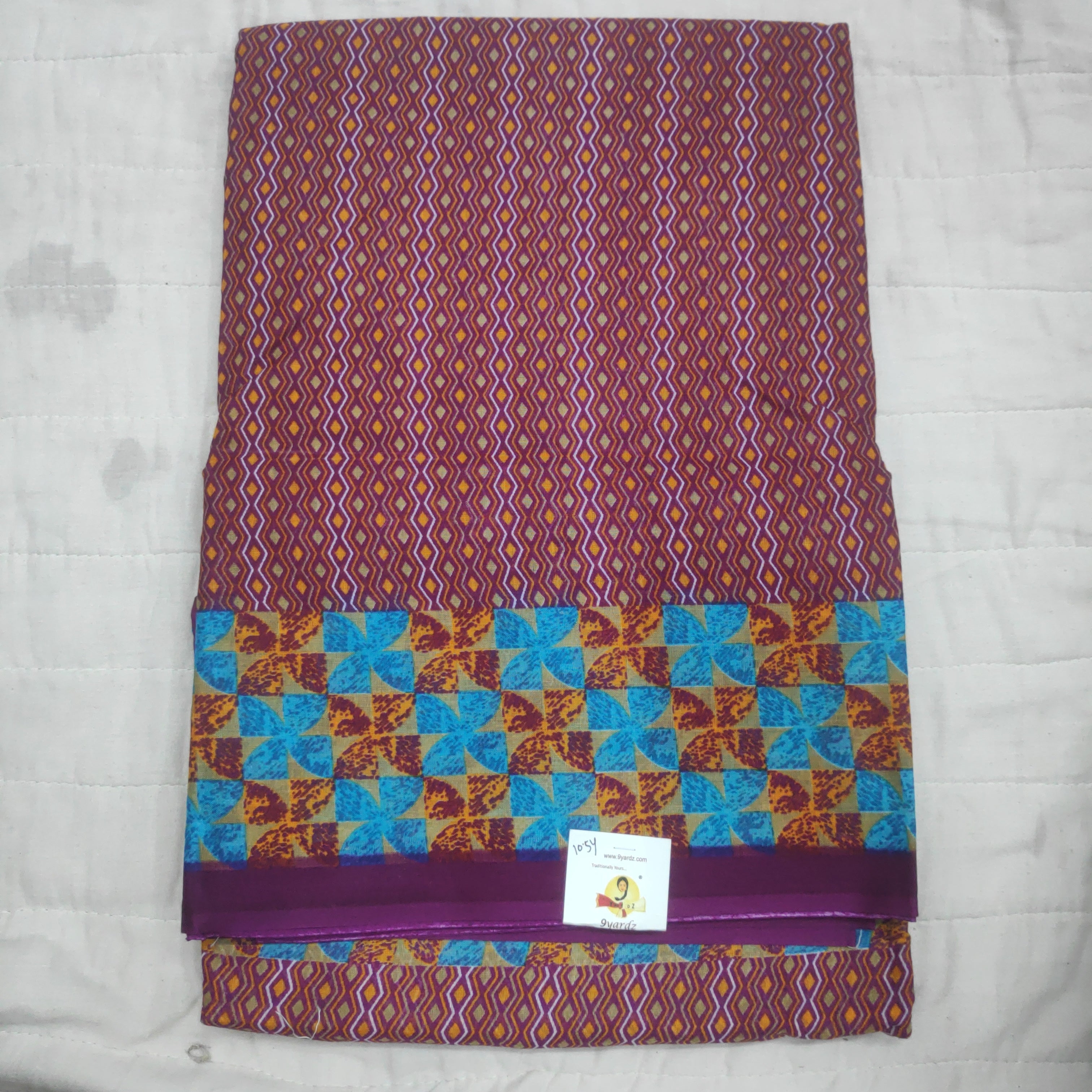 Erode cotton 10.5 yardz madisar