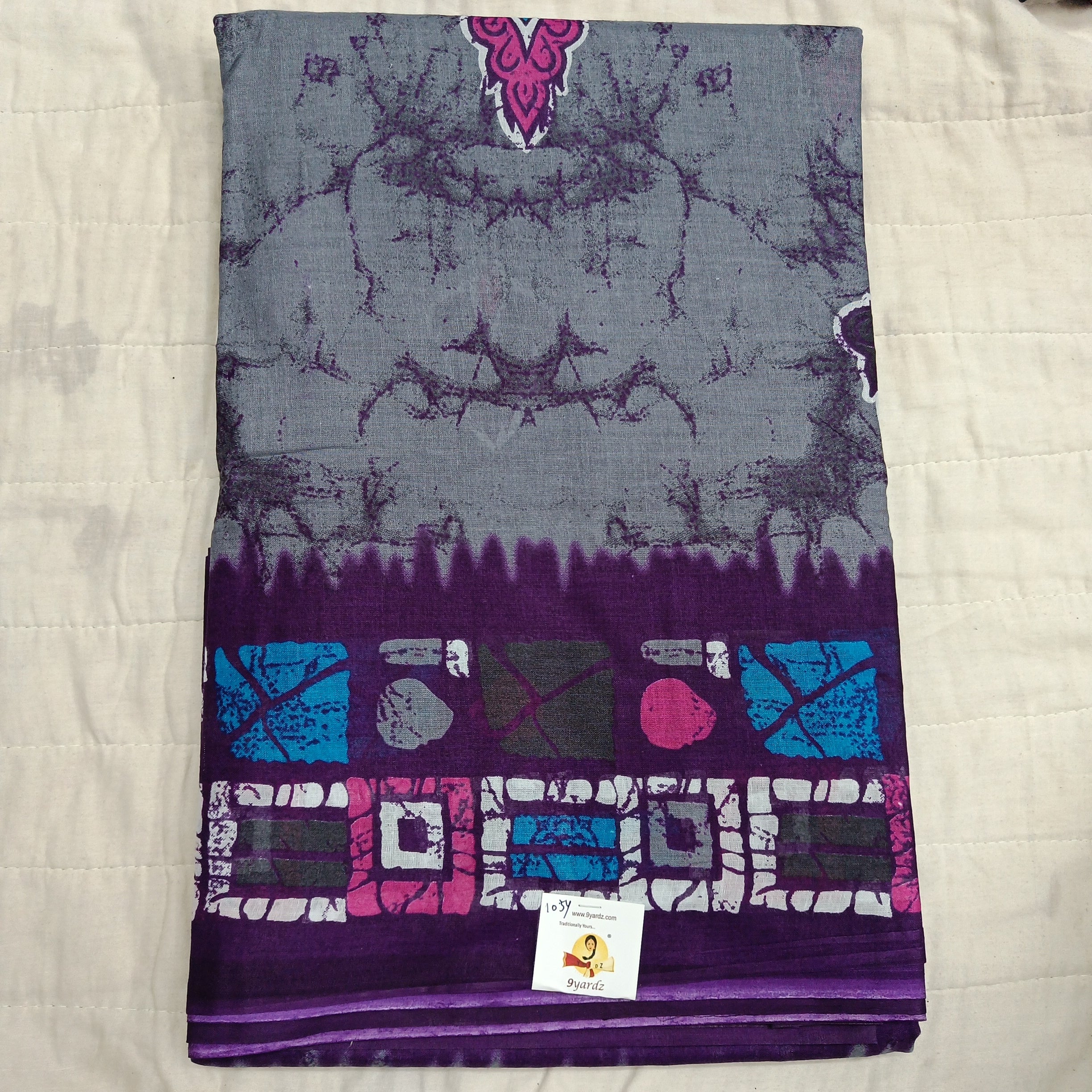 Erode cotton 10.5 yards madisar