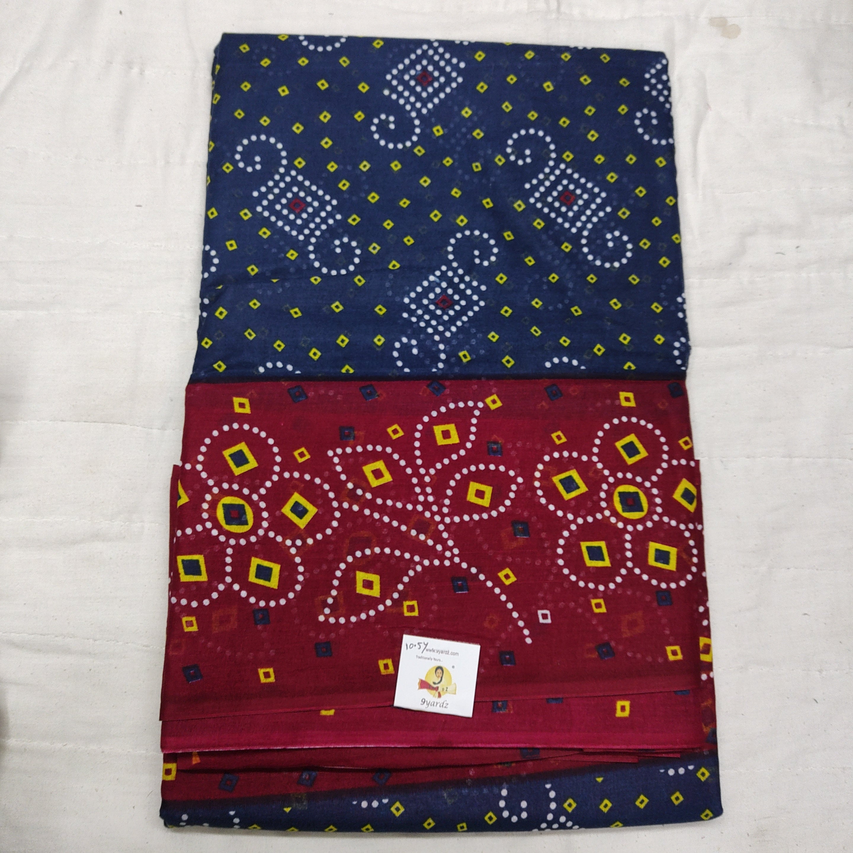 Erode cotton 10.5 yards madisar