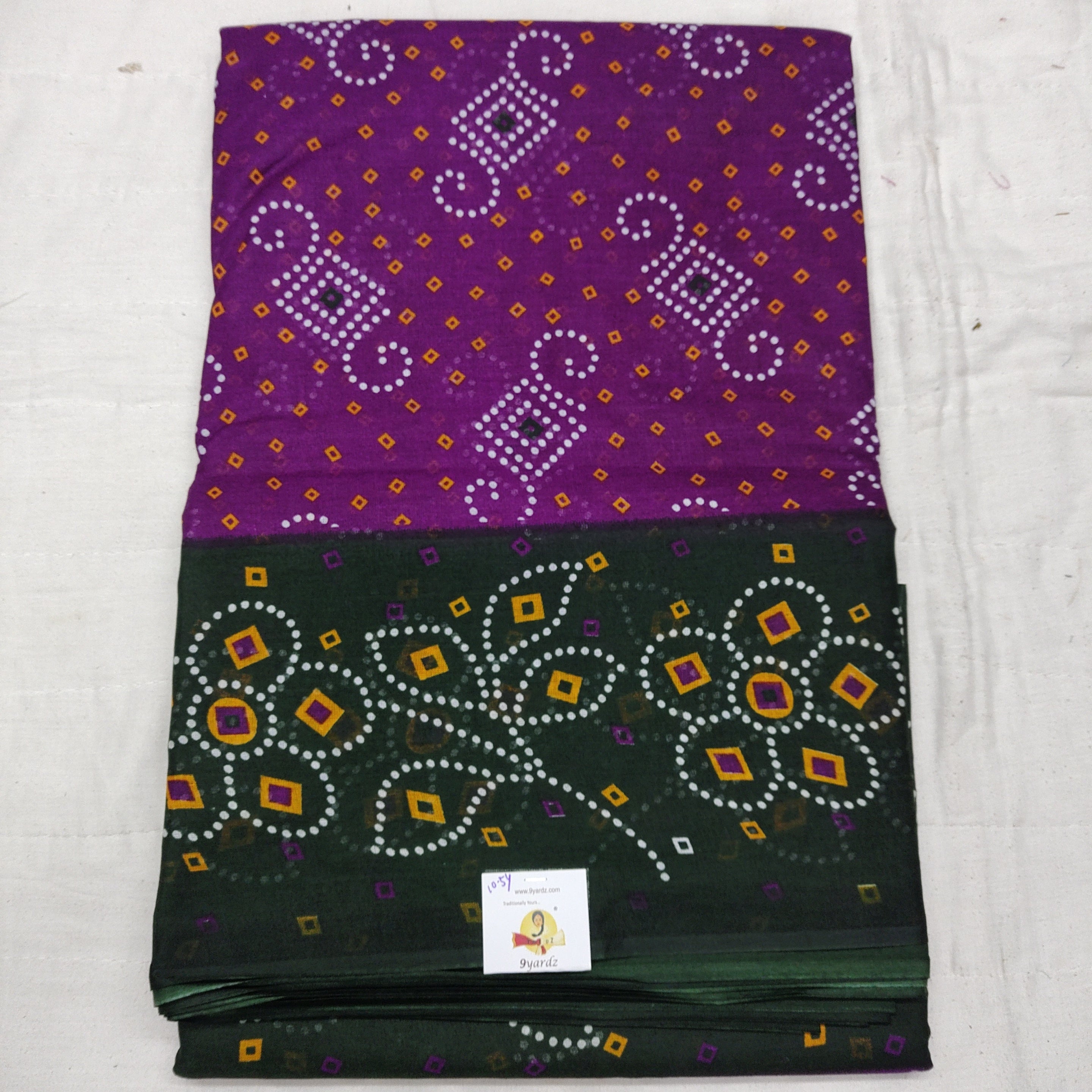 Erode cotton 10.5 yards madisar