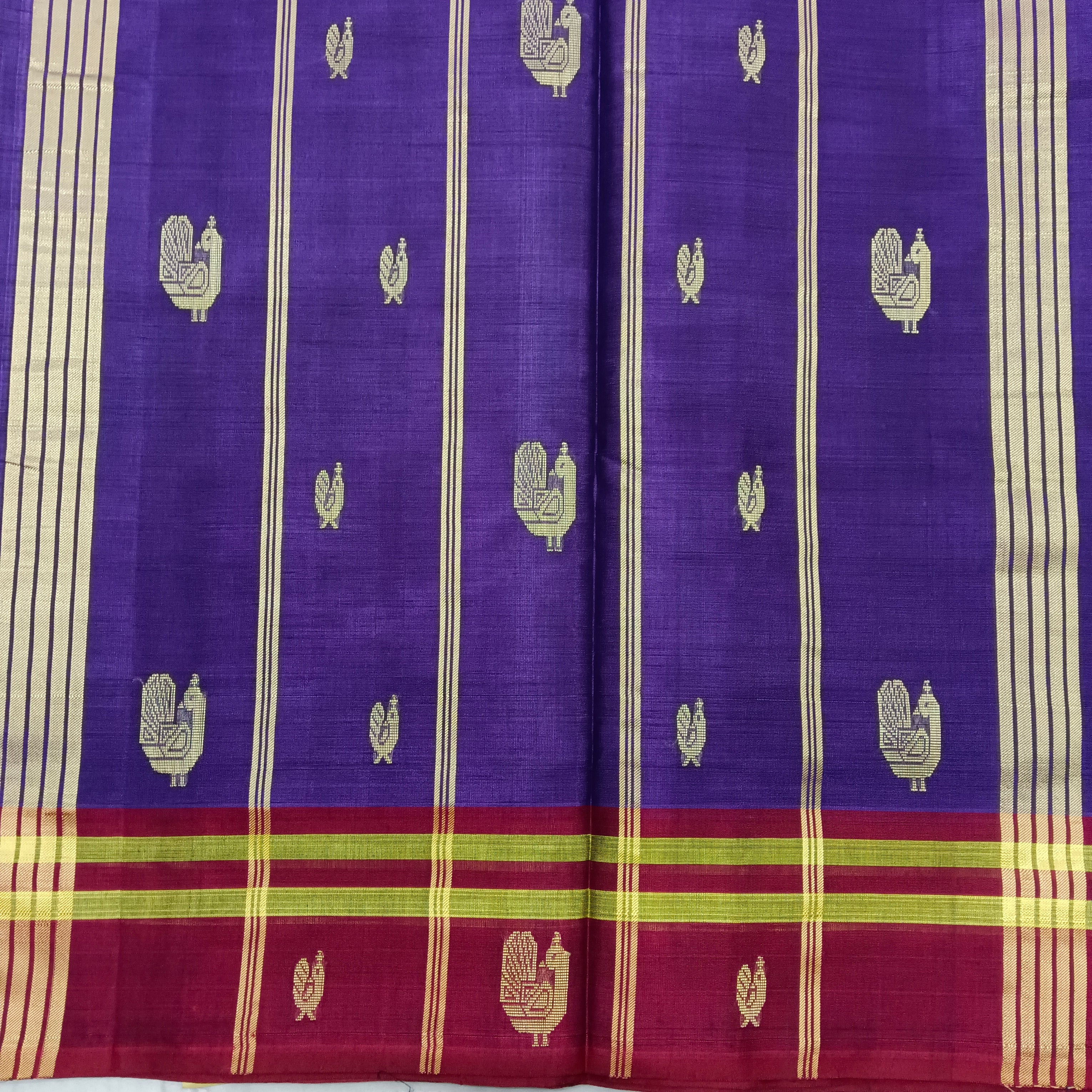 Devendra 10.5yards Body  Embossed