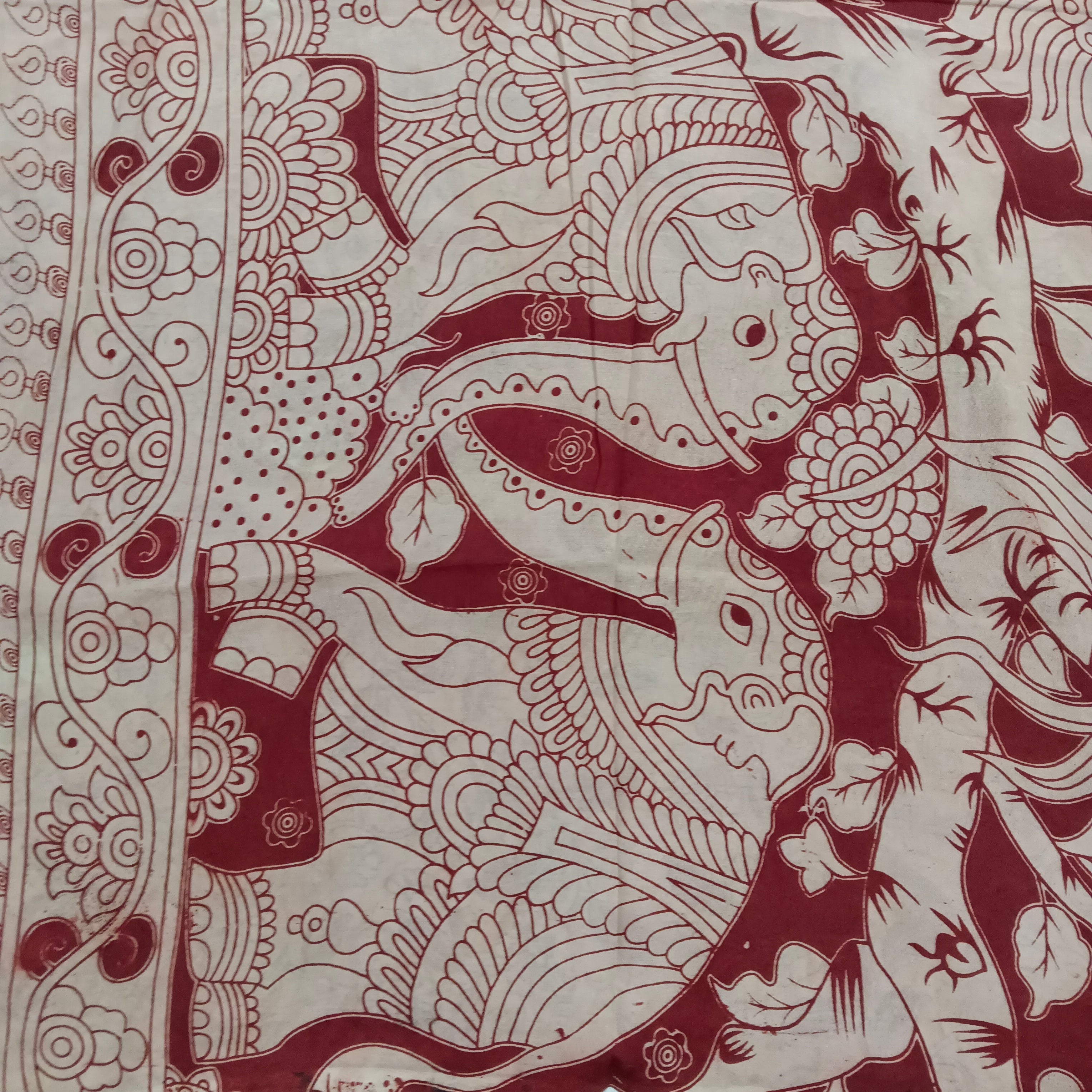 Kalamkari silk 6yardz