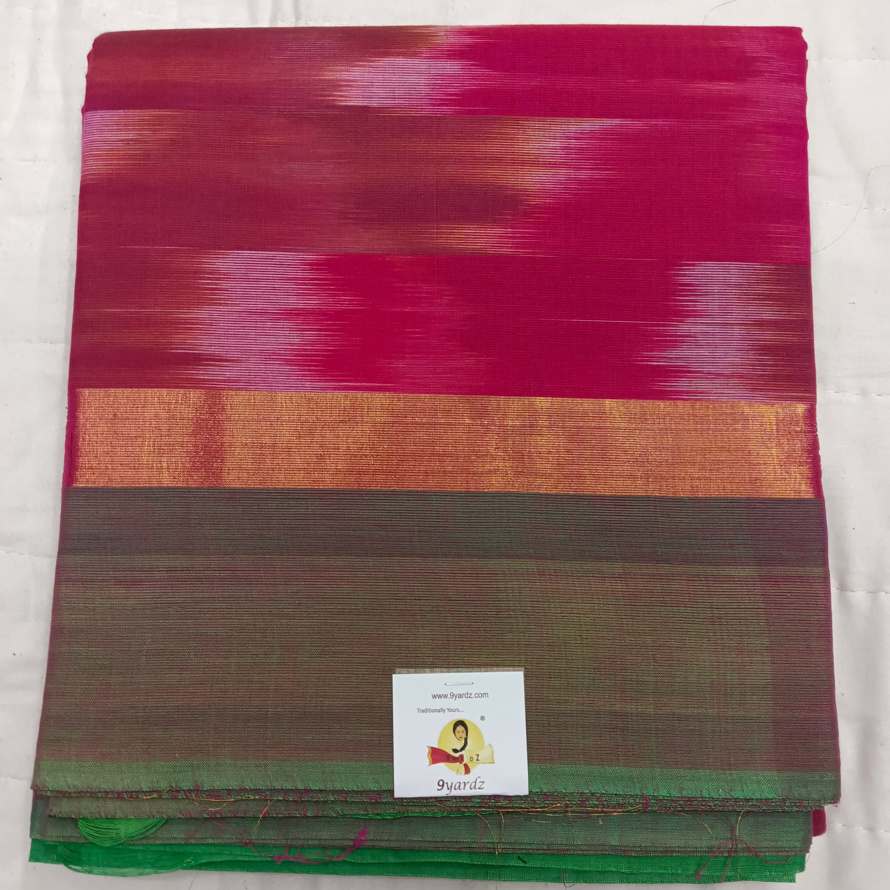 Ikat Cotton sarees 6Yardz