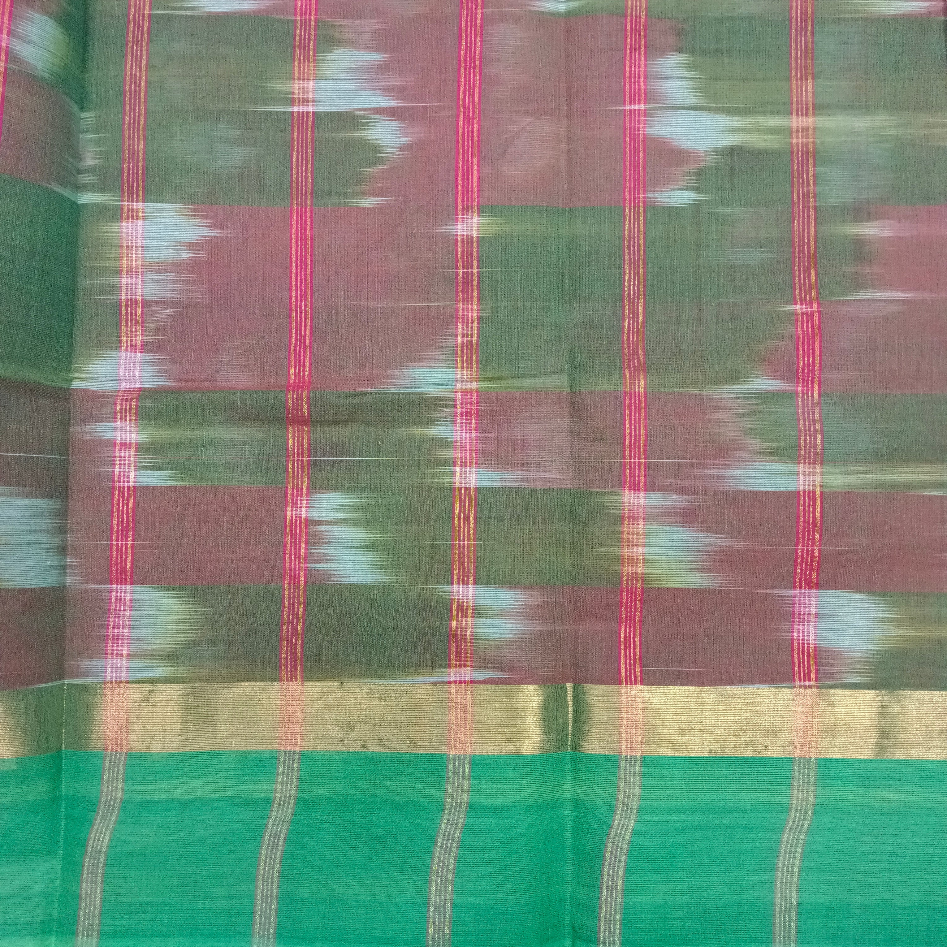 Ikat Cotton sarees 6Yardz