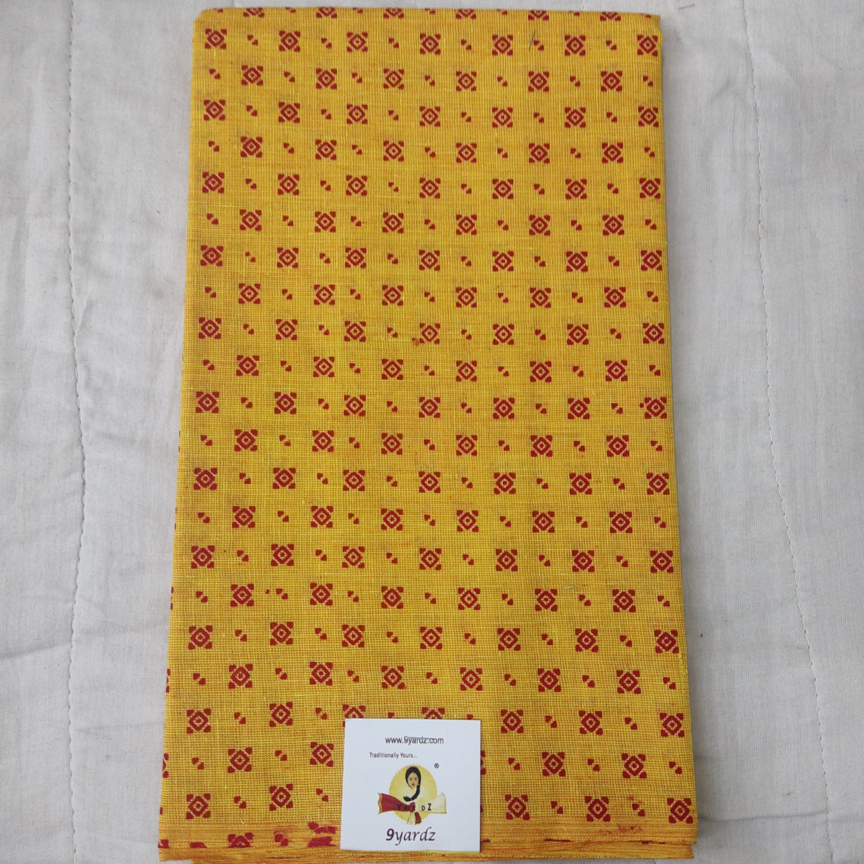 printed cotton blouse bits