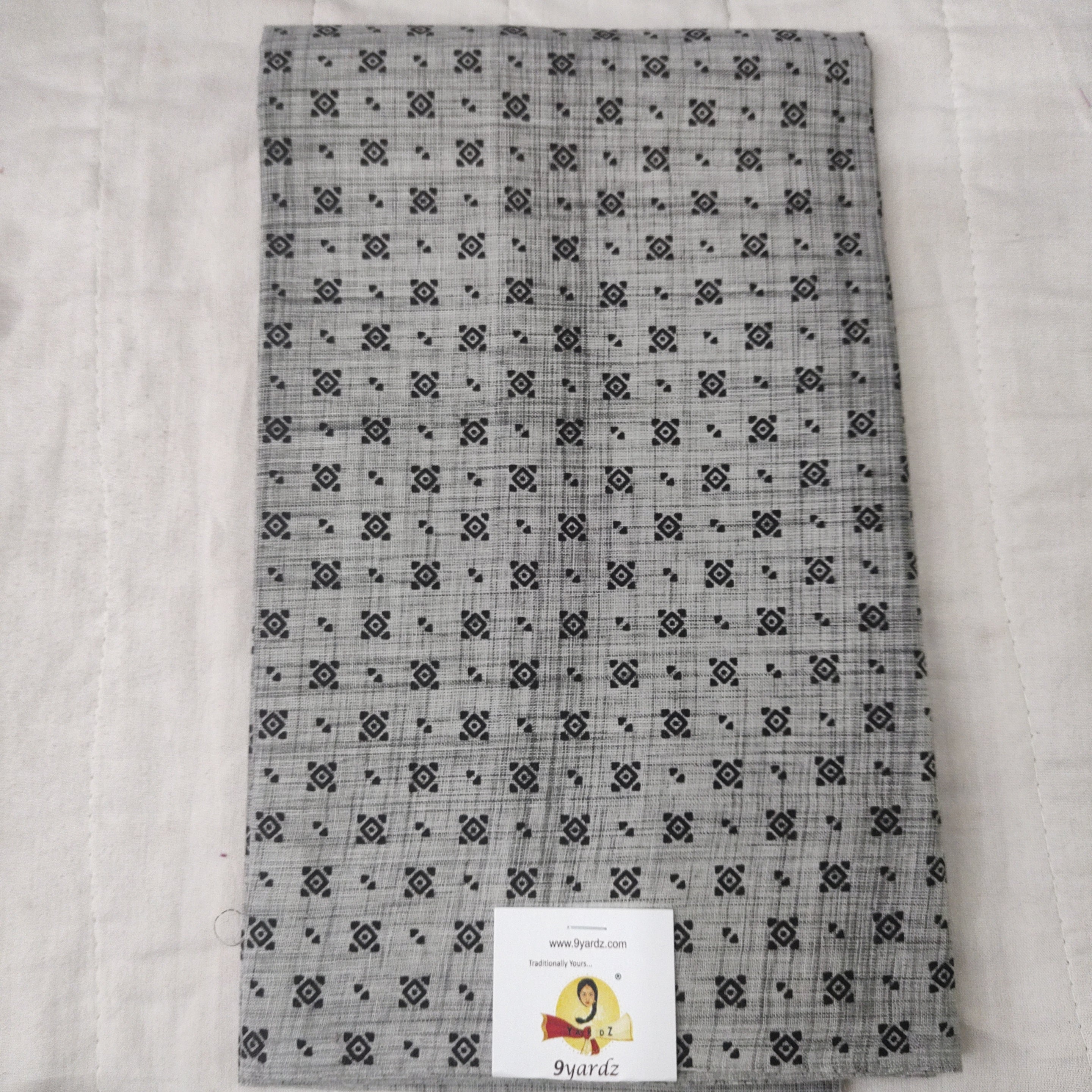 printed cotton blouse bits