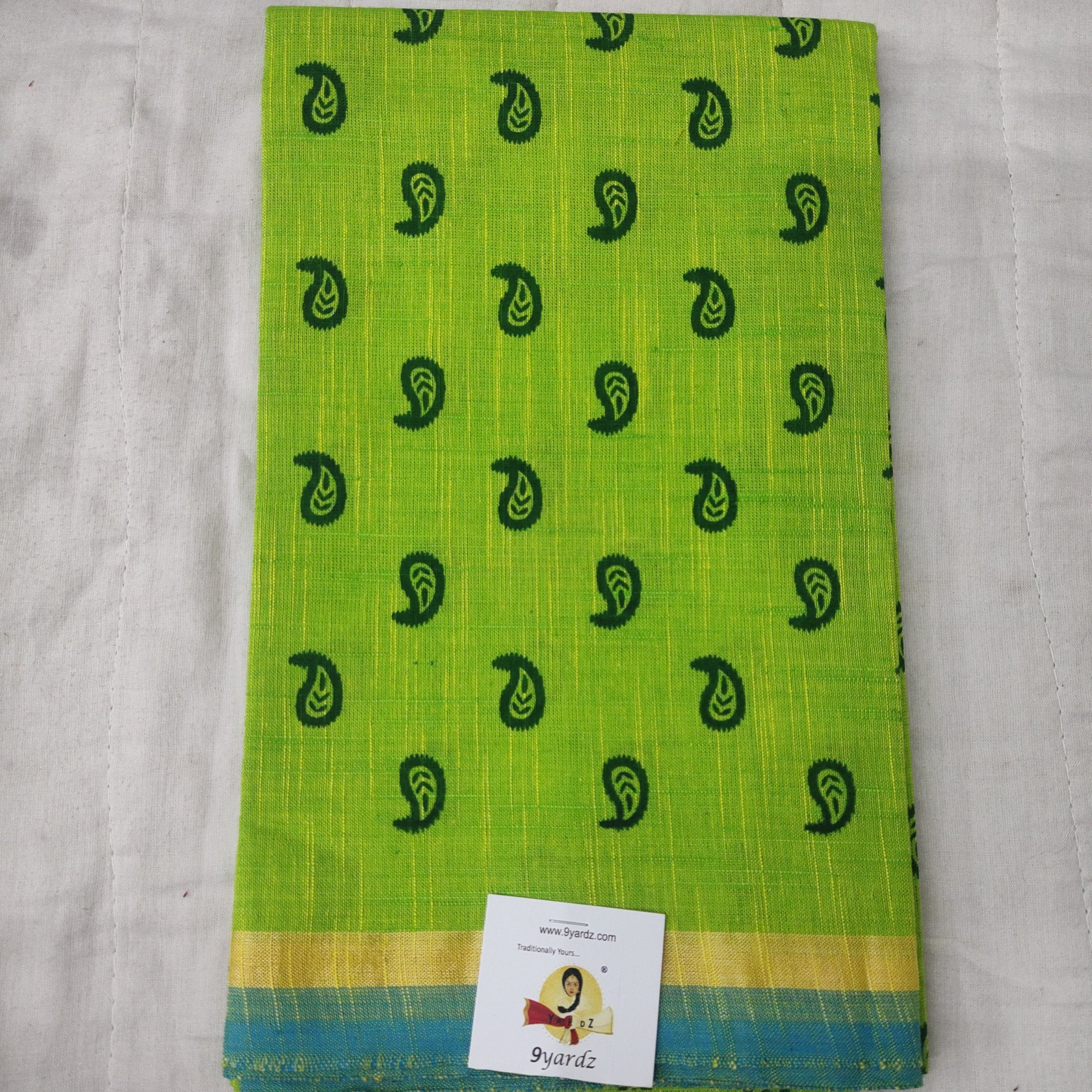 printed cotton blouse bits