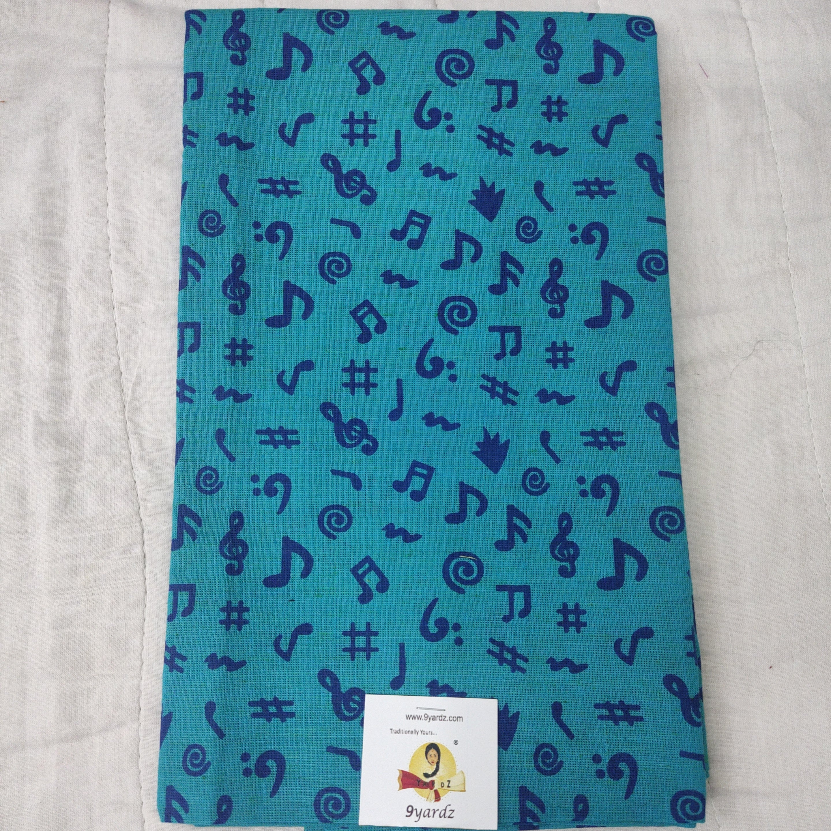 printed cotton blouse bits