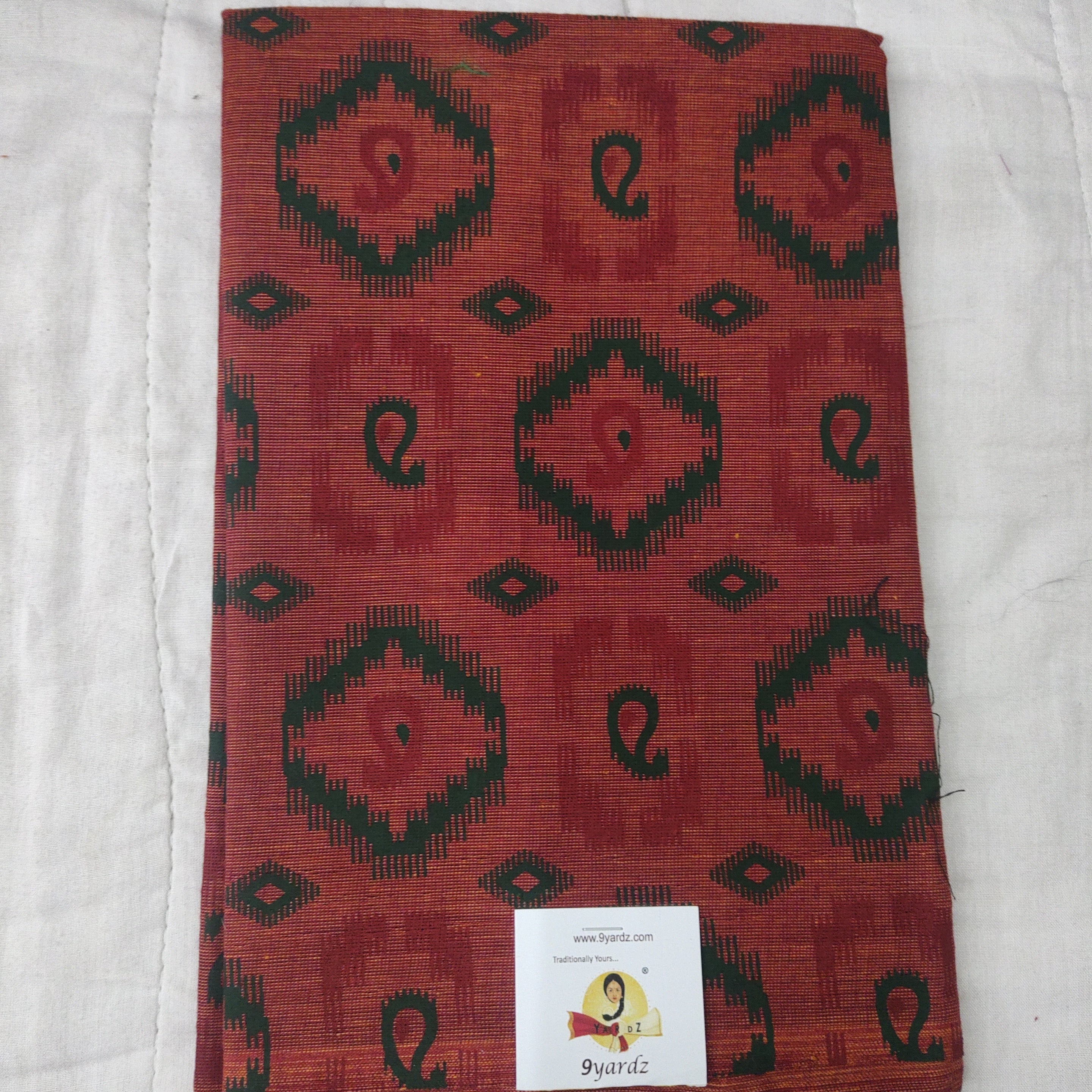 printed cotton blouse bits