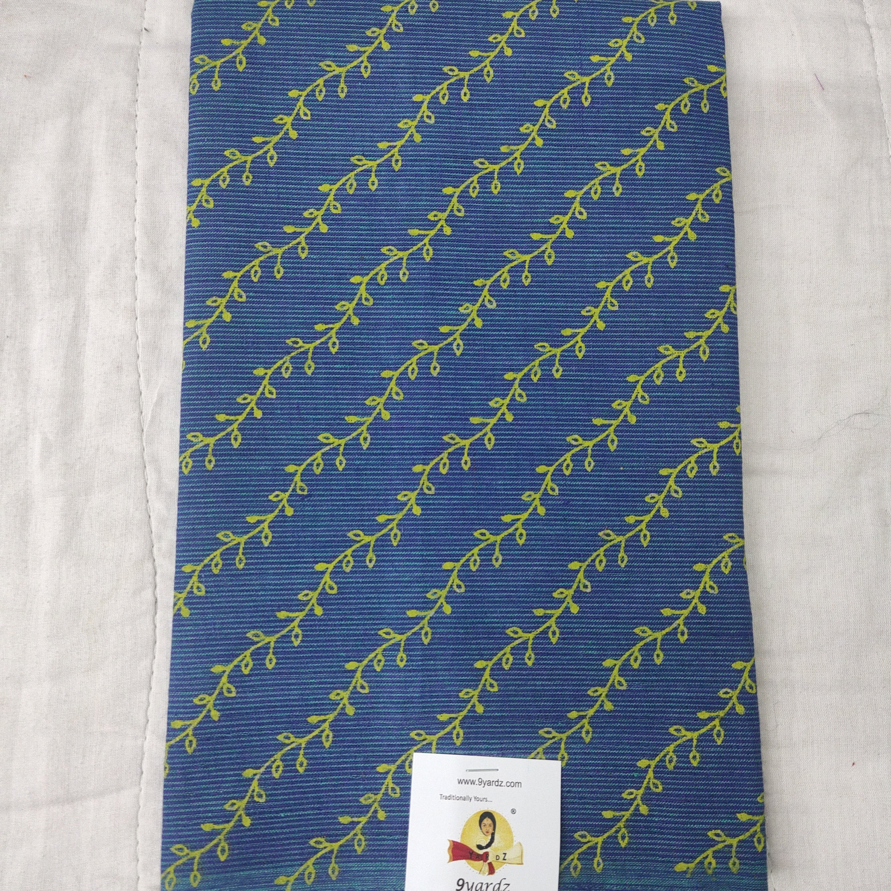 printed cotton blouse bits