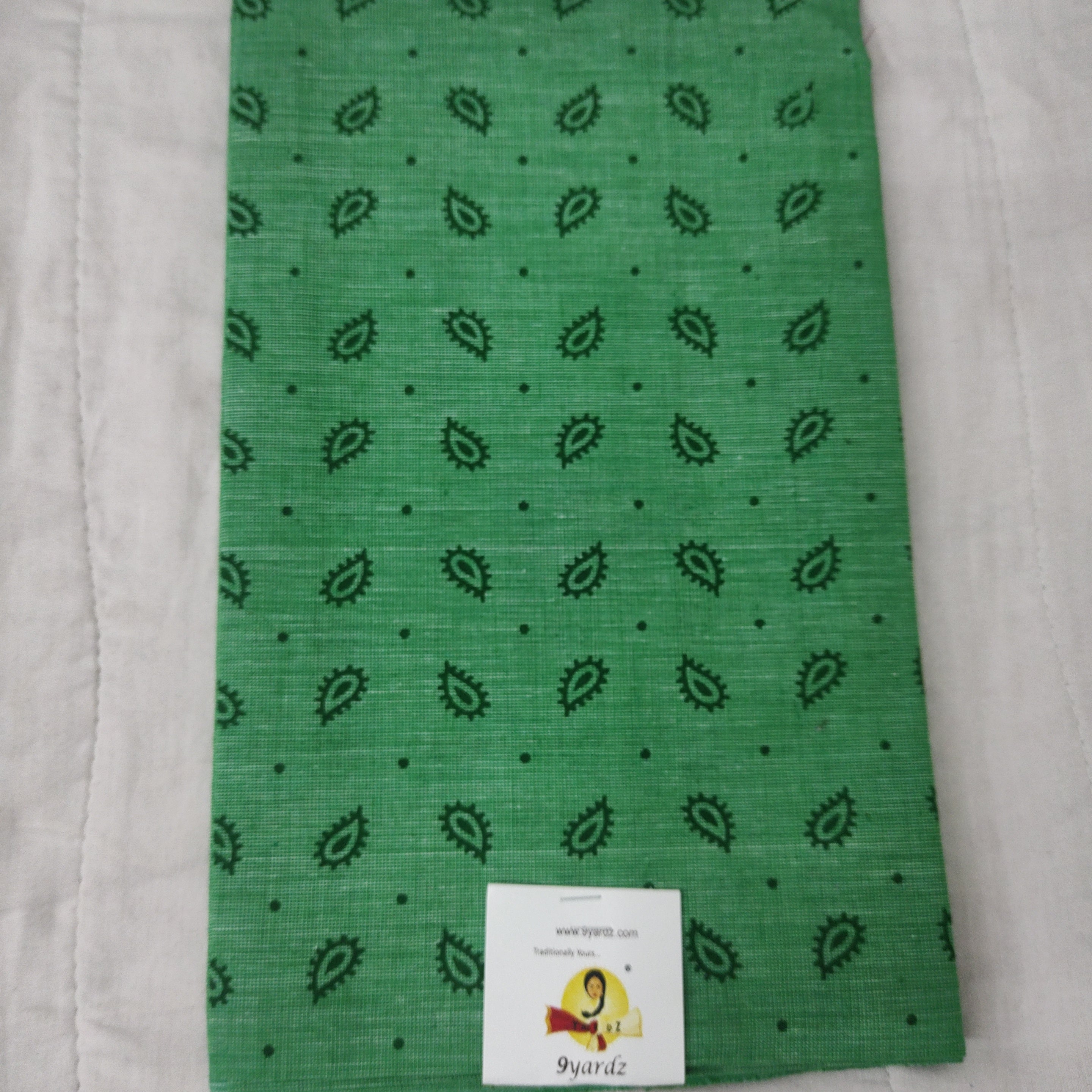 printed cotton blouse bits