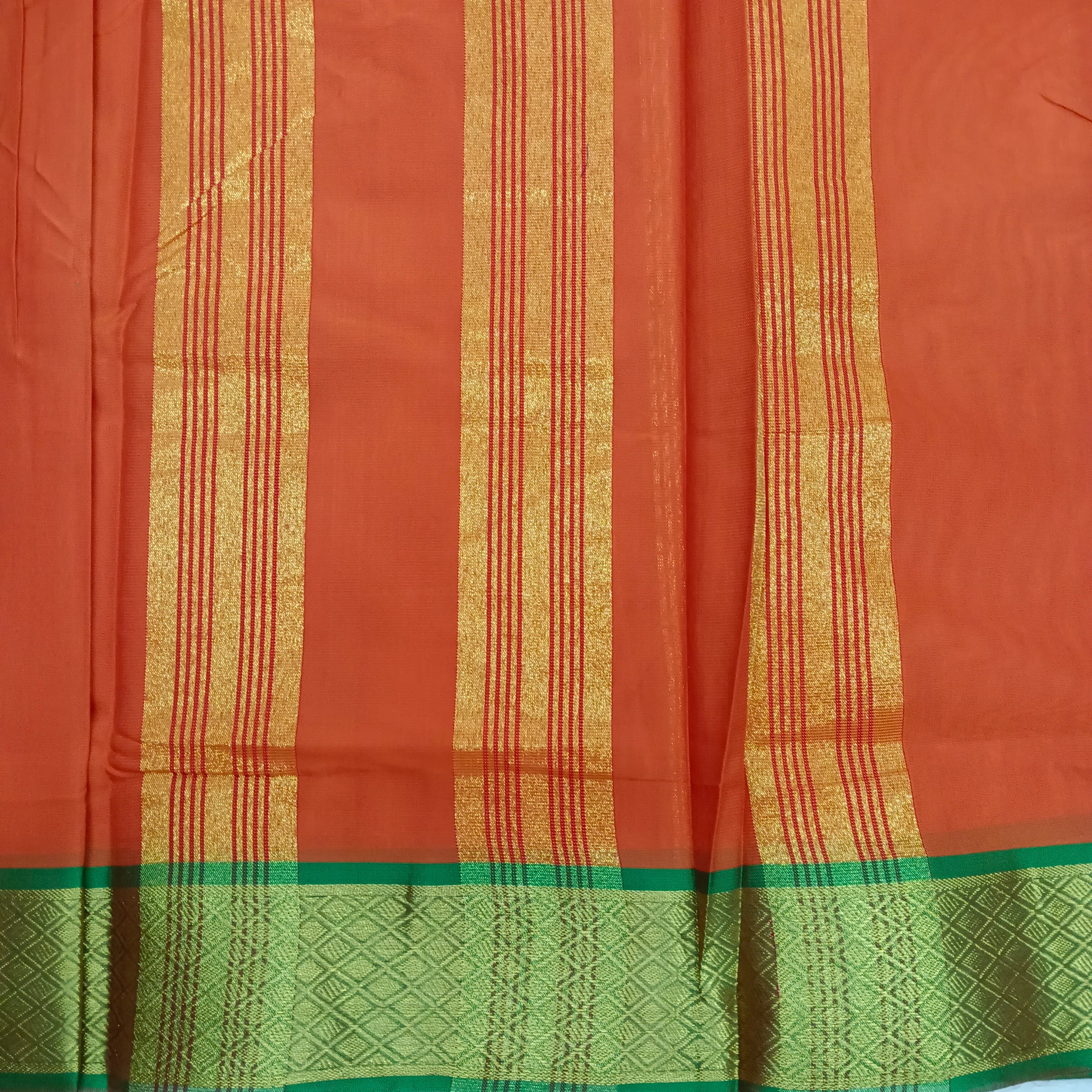 Devendra Jari 125k Ekki saree 10yards